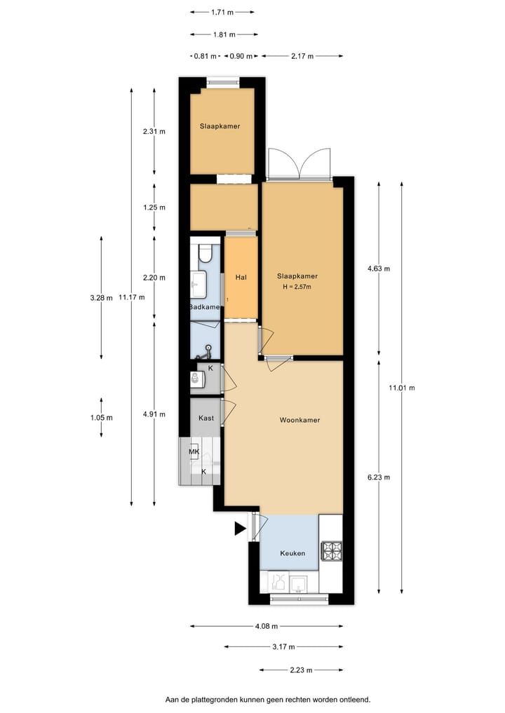 Studio te koop: Haarlemmerweg 205H, Amsterdam