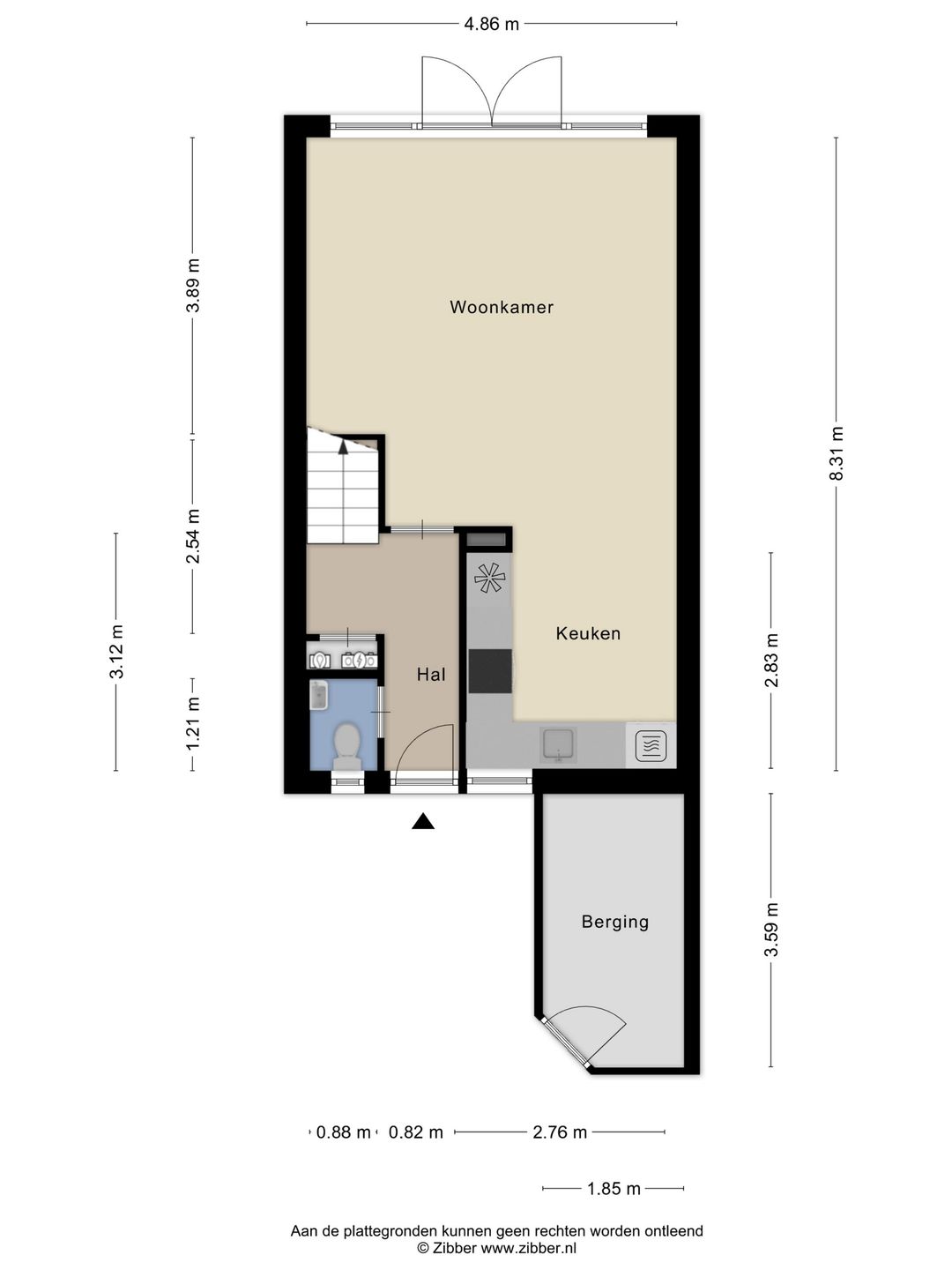 Family-friendly terraced house in Spoorbuurt, Zaandam — 28
