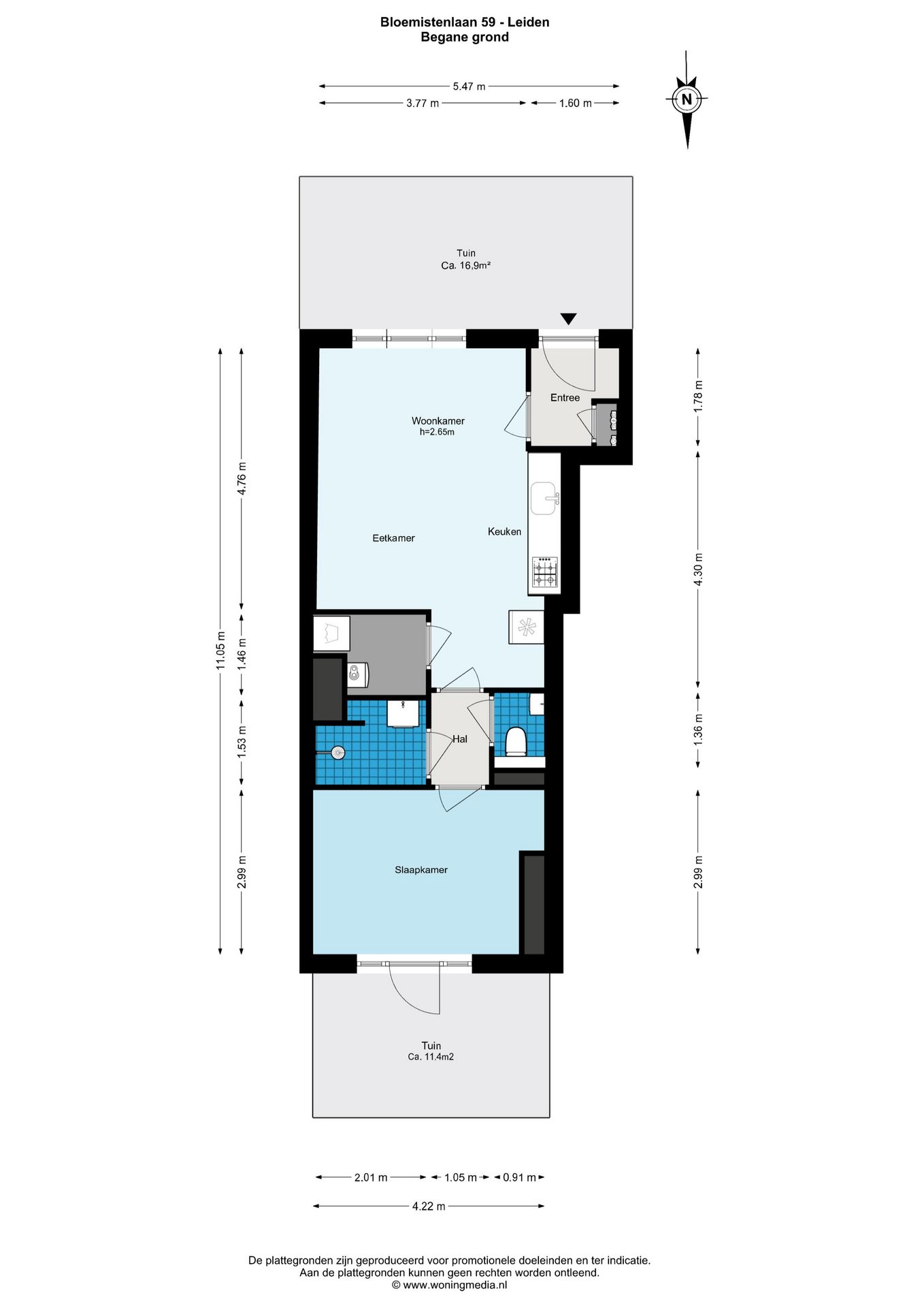 Modern Ground-Floor Apartment with South-Facing Garden and Private Parking in Leiden — 29