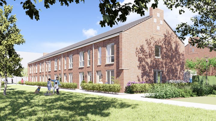 Foto 2 van Tussenwoningen (Bouwnr. 16)