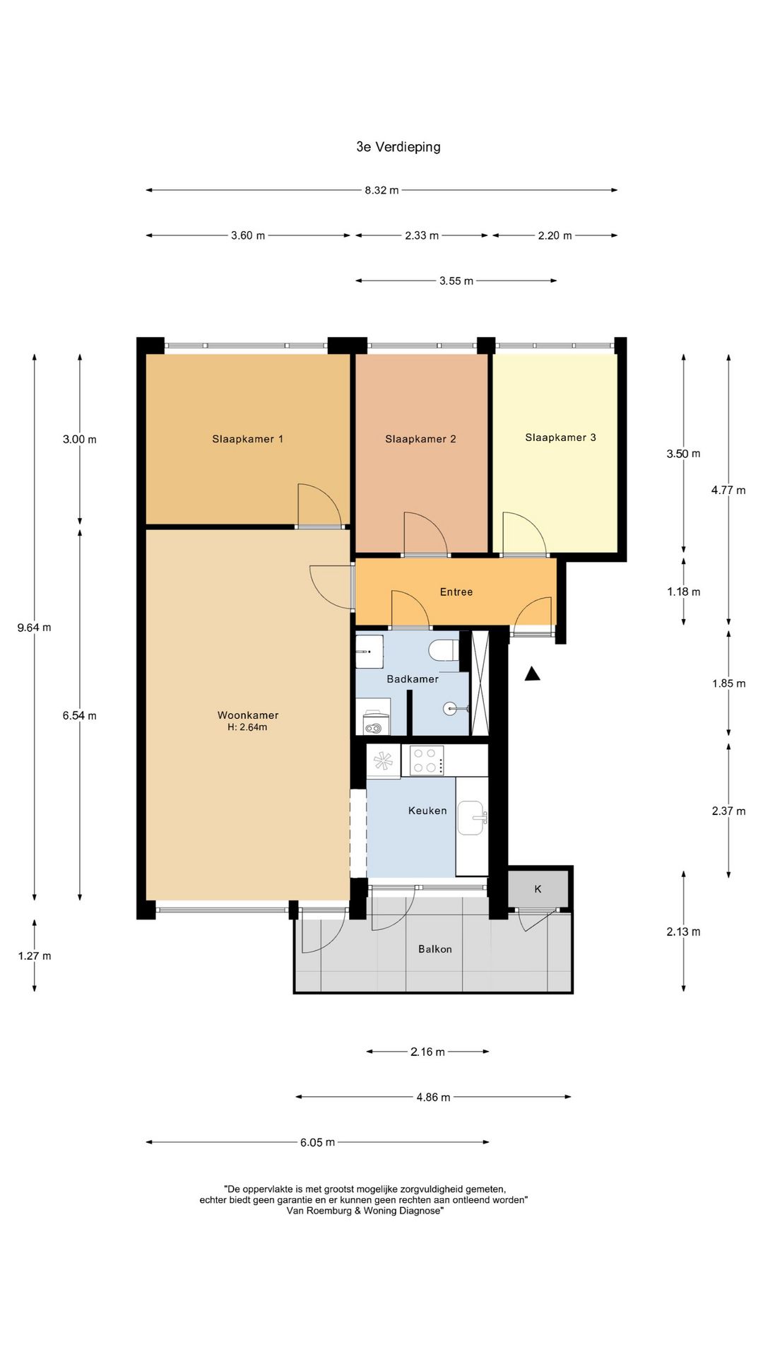 Turn-key 4-room apartment with south-facing balcony and garage in Diemen — 28