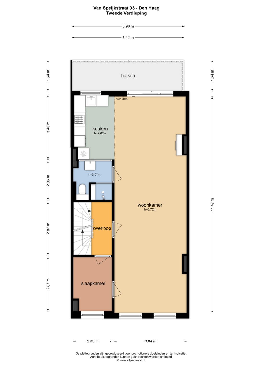 Spacious Double Upper Apartment with Balcony in Zeeheldenkwartier — 54