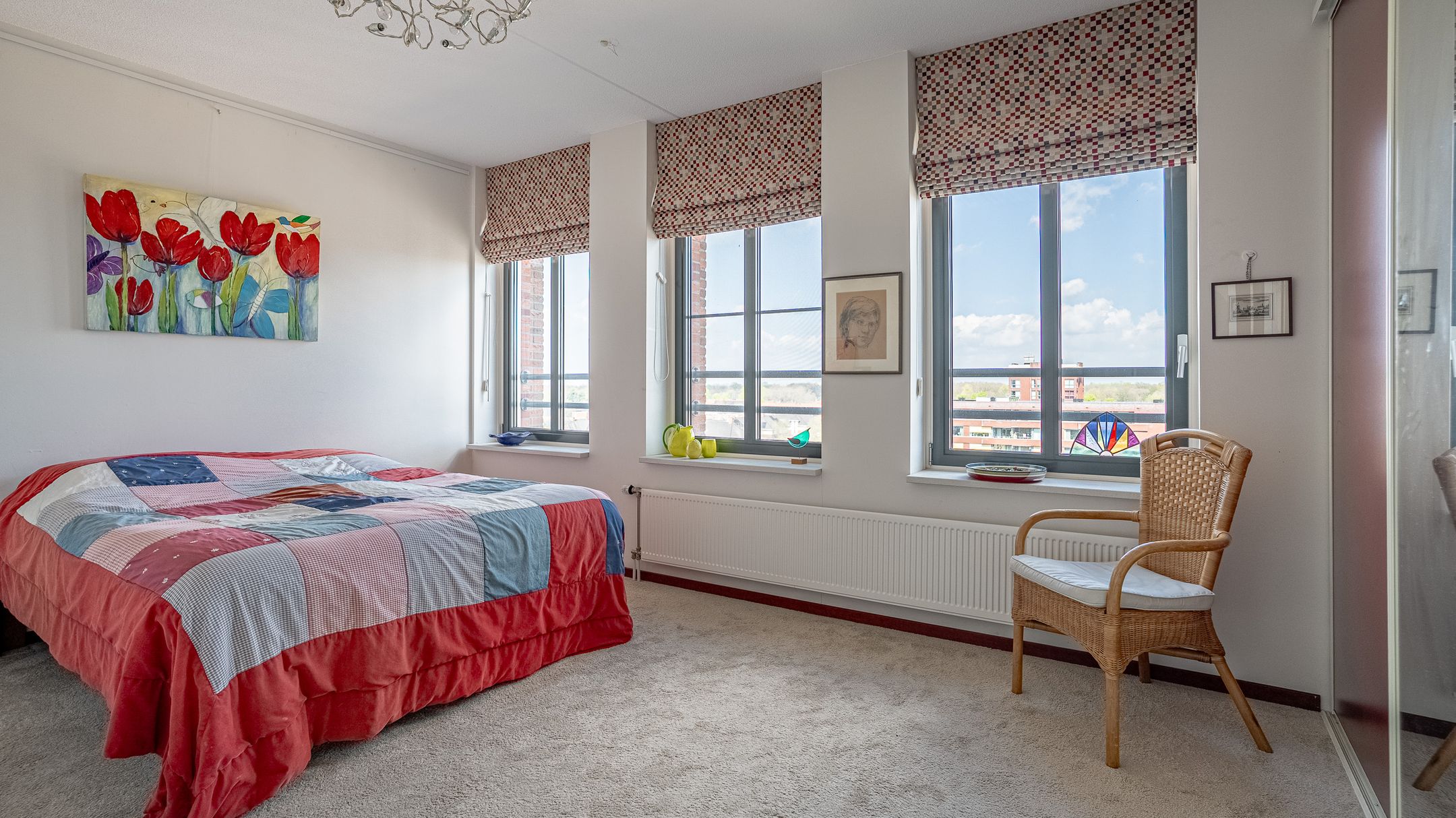 Spacious apartment with panoramic green views in De Bascule complex — 21