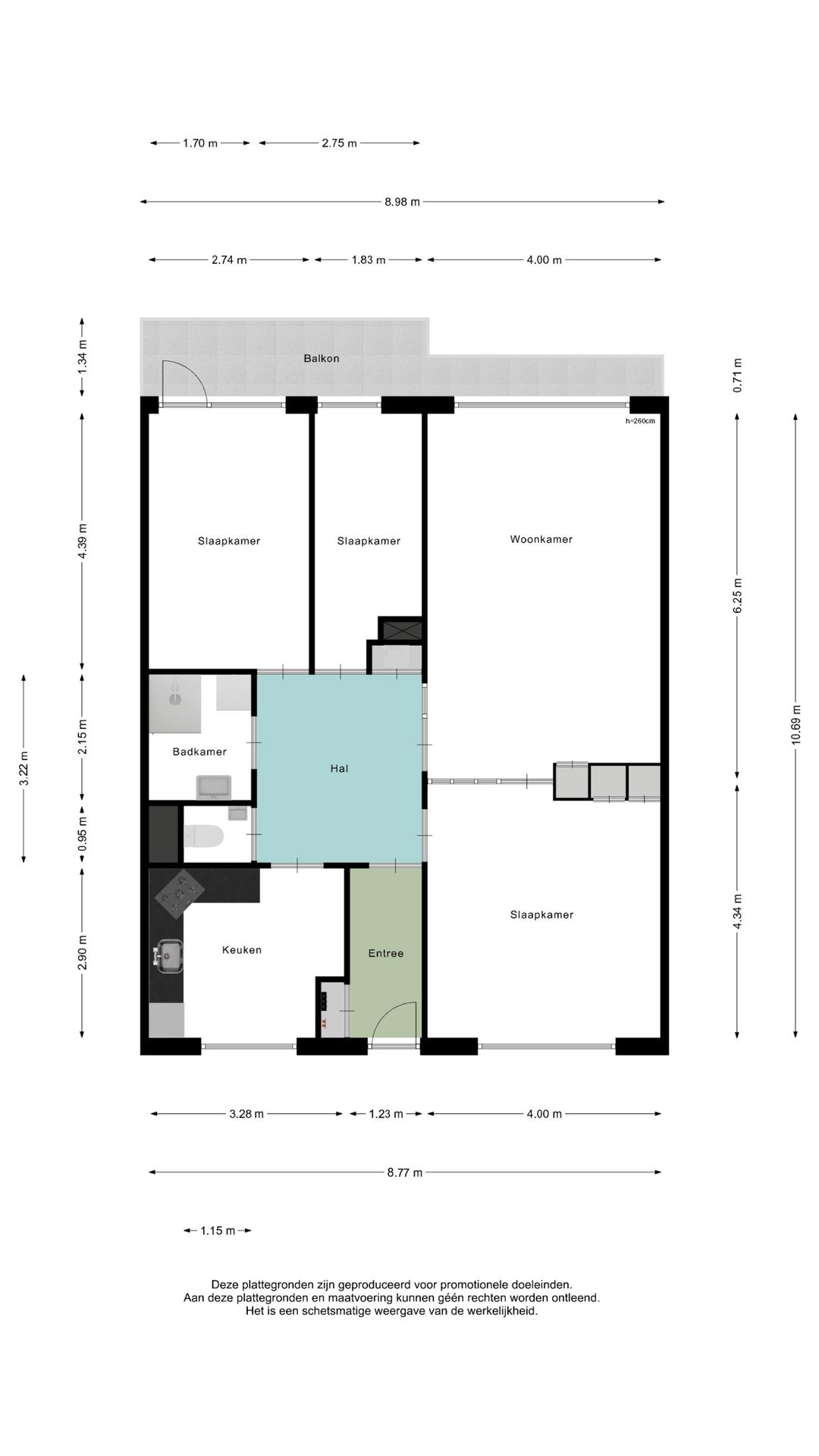 4-room apartment with comfort and central location in Culemborg — 40