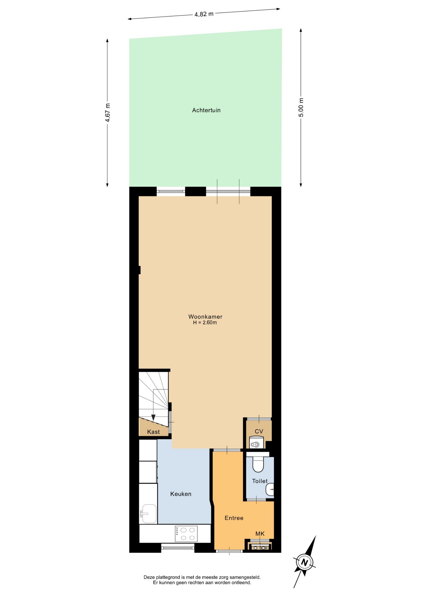 Turn-key fully renovated corner house with energy label A in Zaandam center — 29