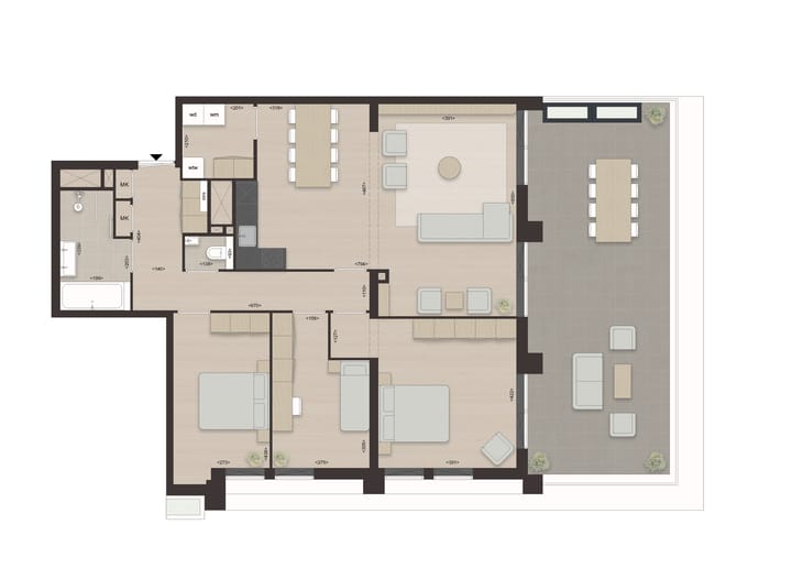 Foto 5 van Parkview Terrace (Bouwnr. 6.6)