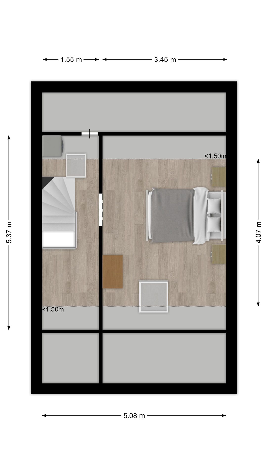 Modernised end house with 4 bedrooms, A+ energy label and sunny garden in family-friendly Reeshof — 32