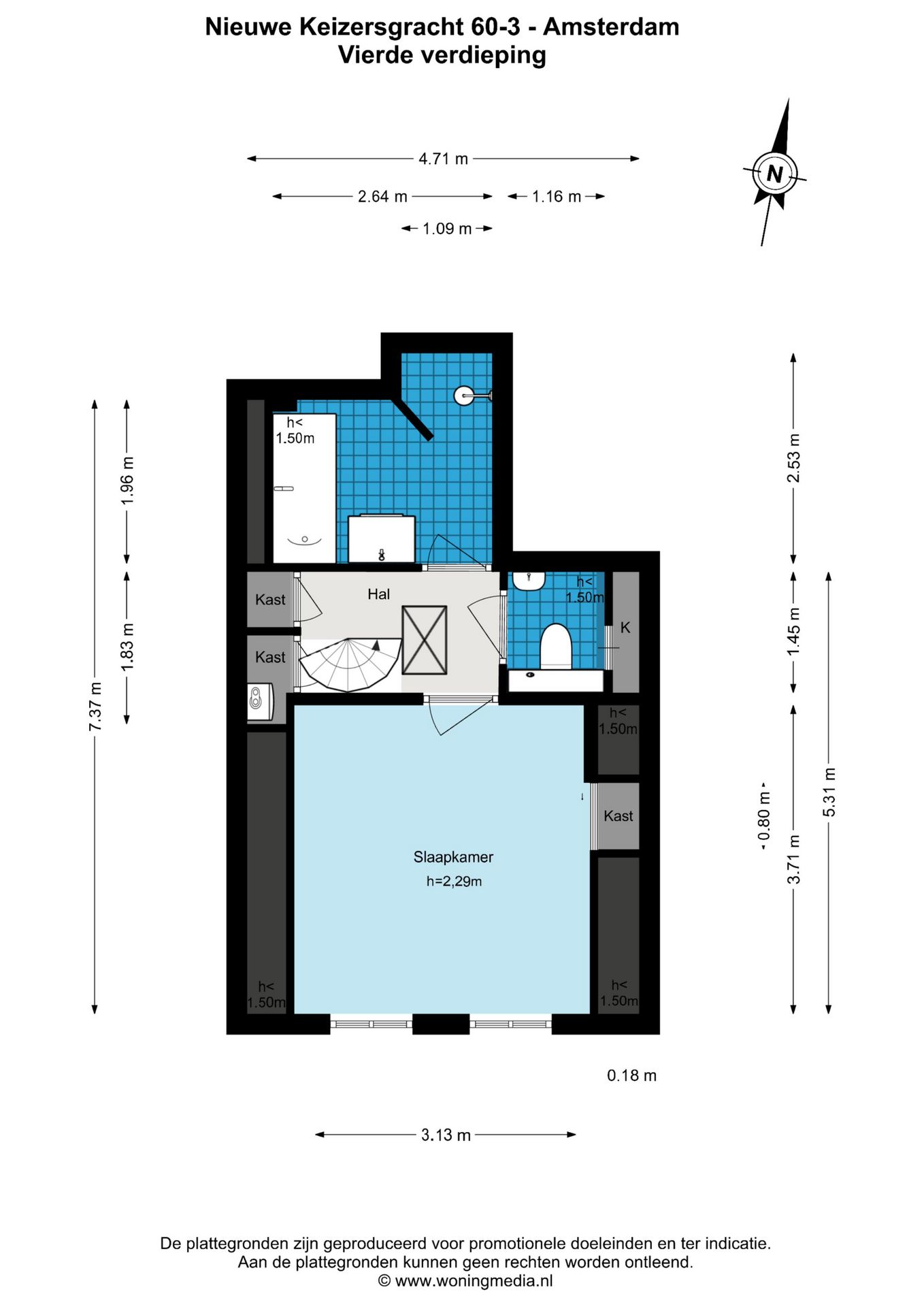 Foto 35 van Nieuwe Keizersgracht 60-3