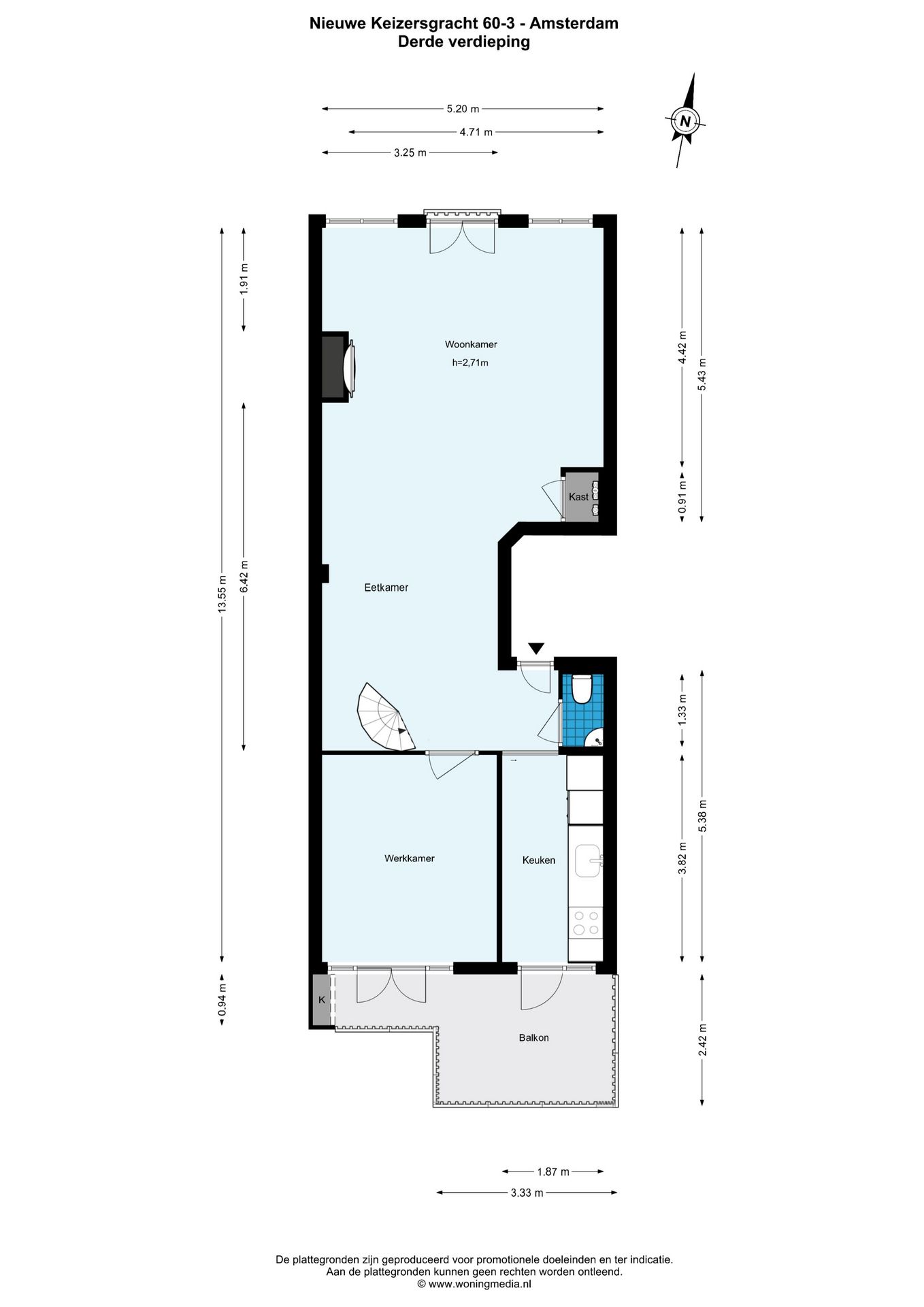 Foto 34 van Nieuwe Keizersgracht 60-3