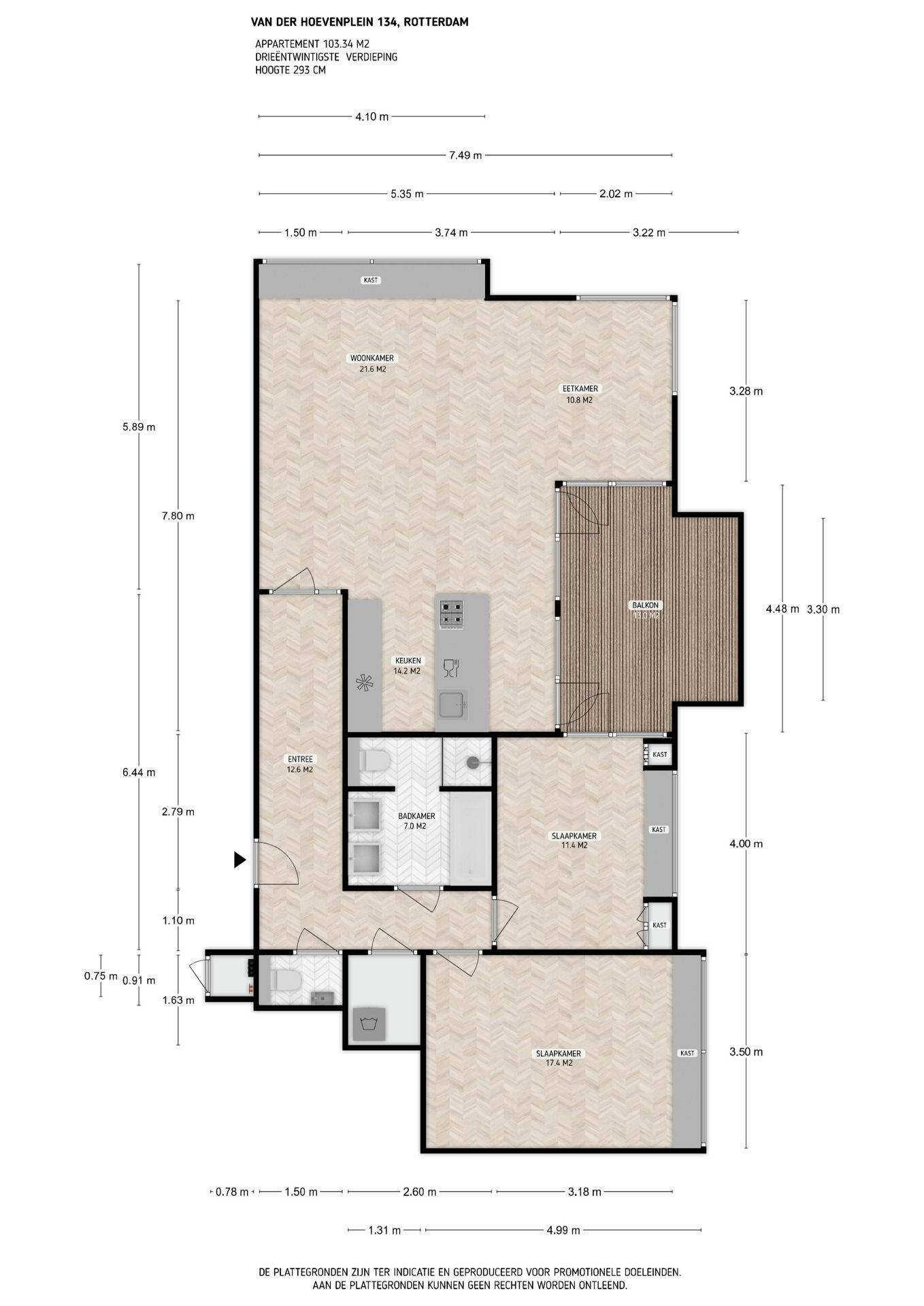 Luxury Apartment with Panoramic Views on the 23rd Floor in New Orleans Tower — 35