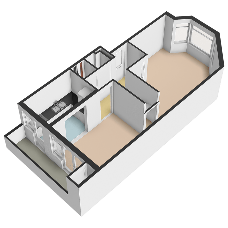 Spacious Double Upper-Floor Apartment with Bay Windows in Popular Vruchtenbuurt — 31