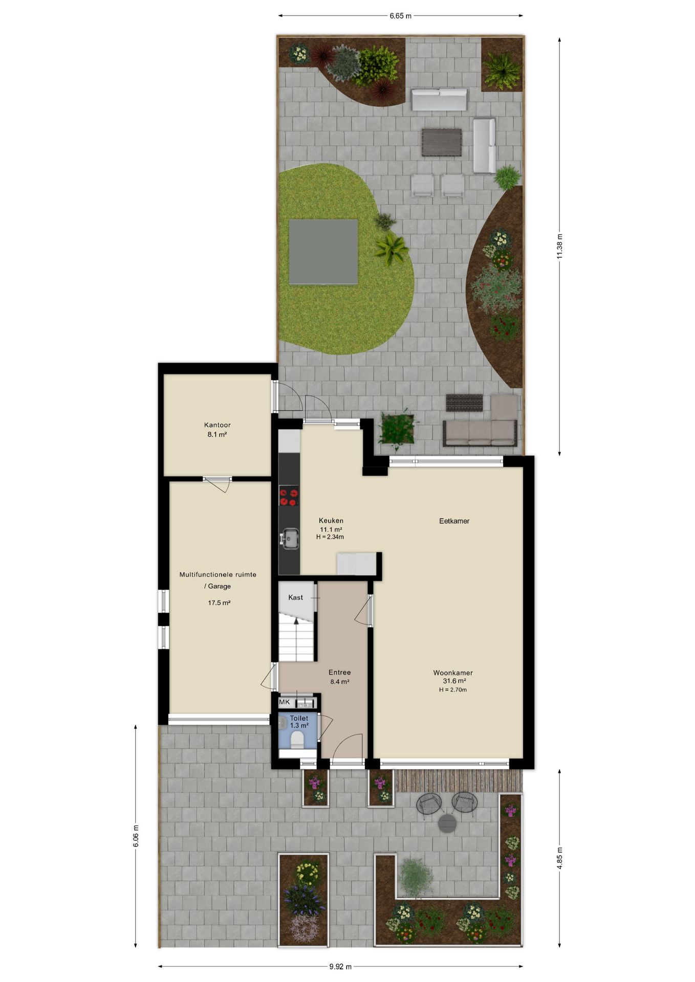Sustainable Corner Home with 7 Rooms on Green Marelaan — 63