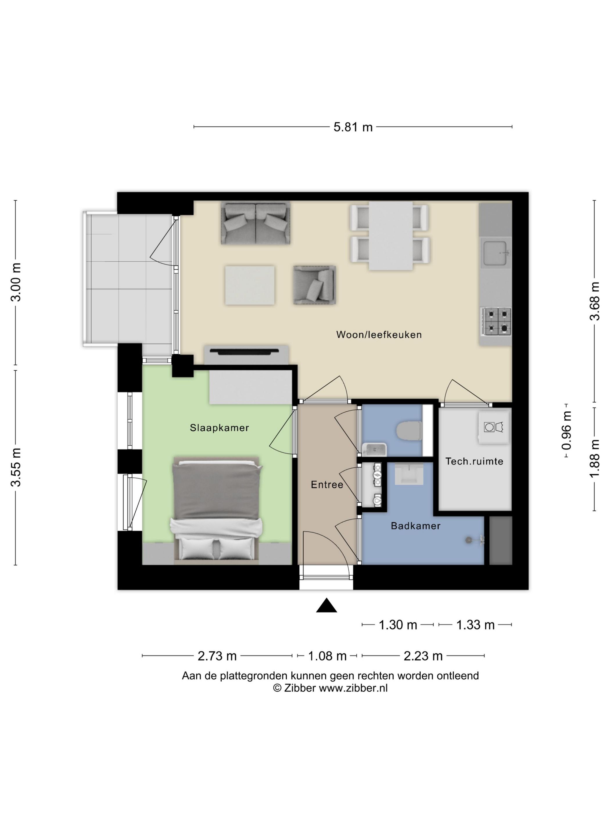 Foto 12 van Appartement (Bouwnr. 26)
