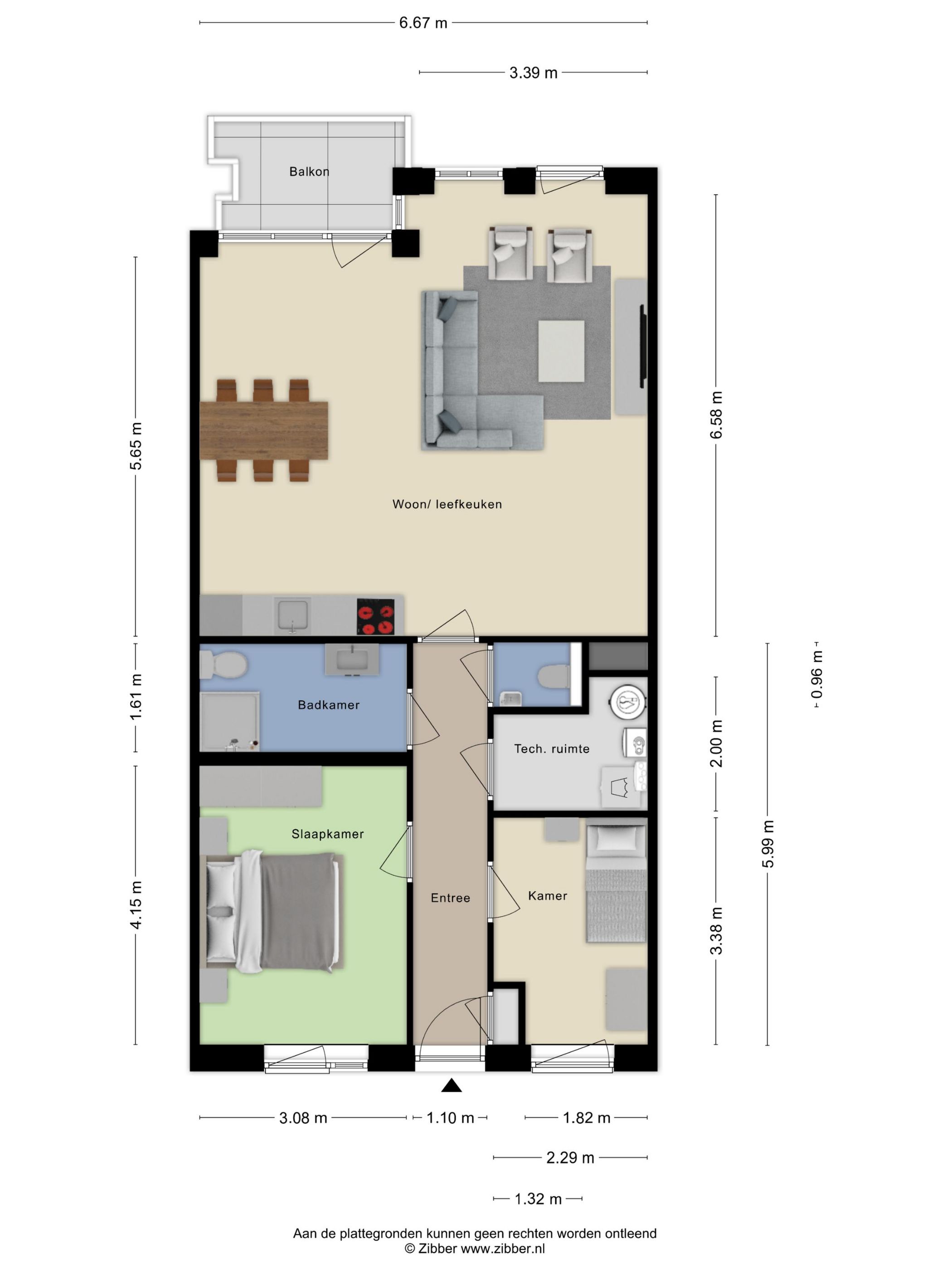 Foto 12 van Appartement (Bouwnr. 35)