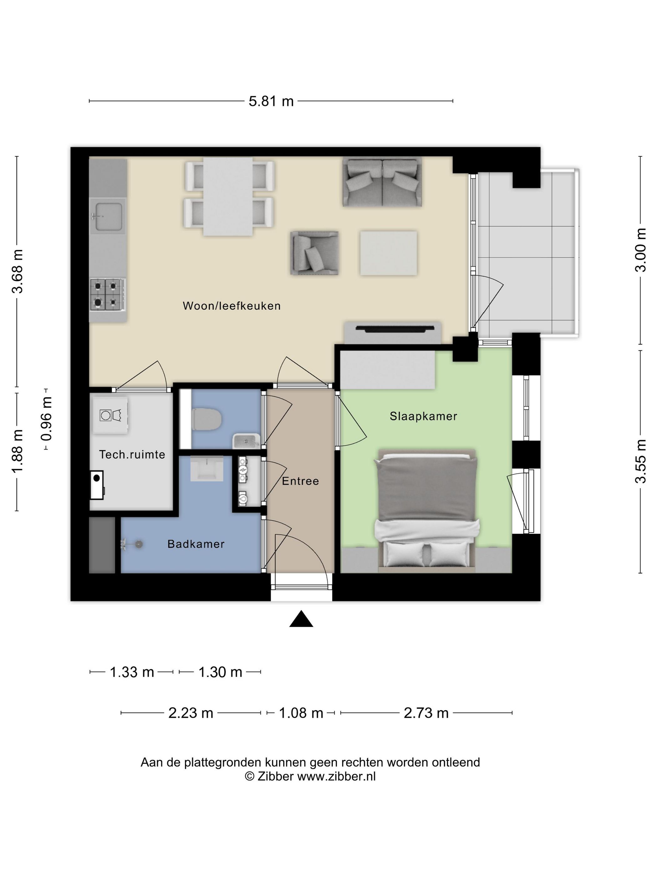 Foto 12 van Appartement (Bouwnr. 30)