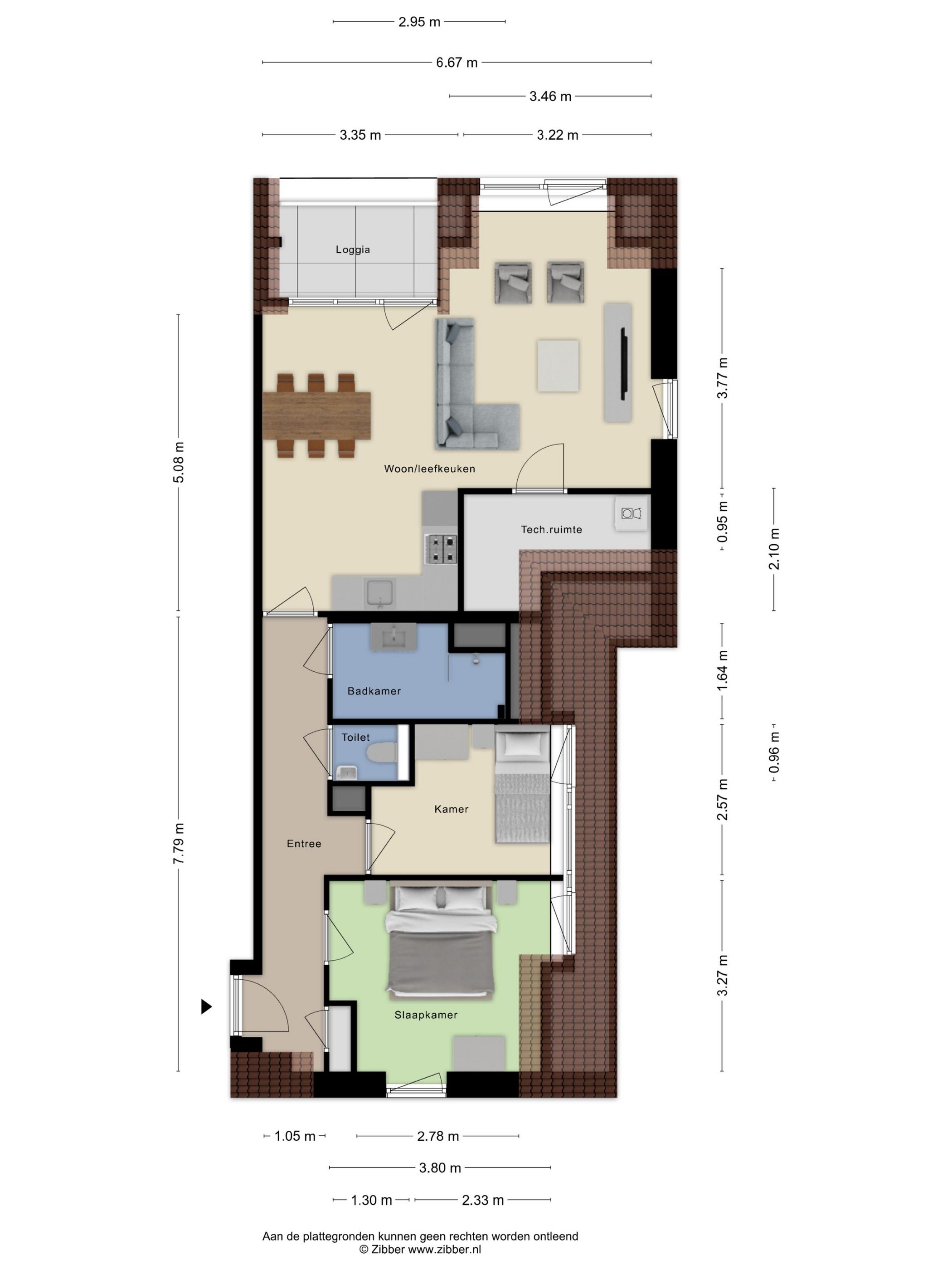 Foto 12 van Appartement (Bouwnr. 41)