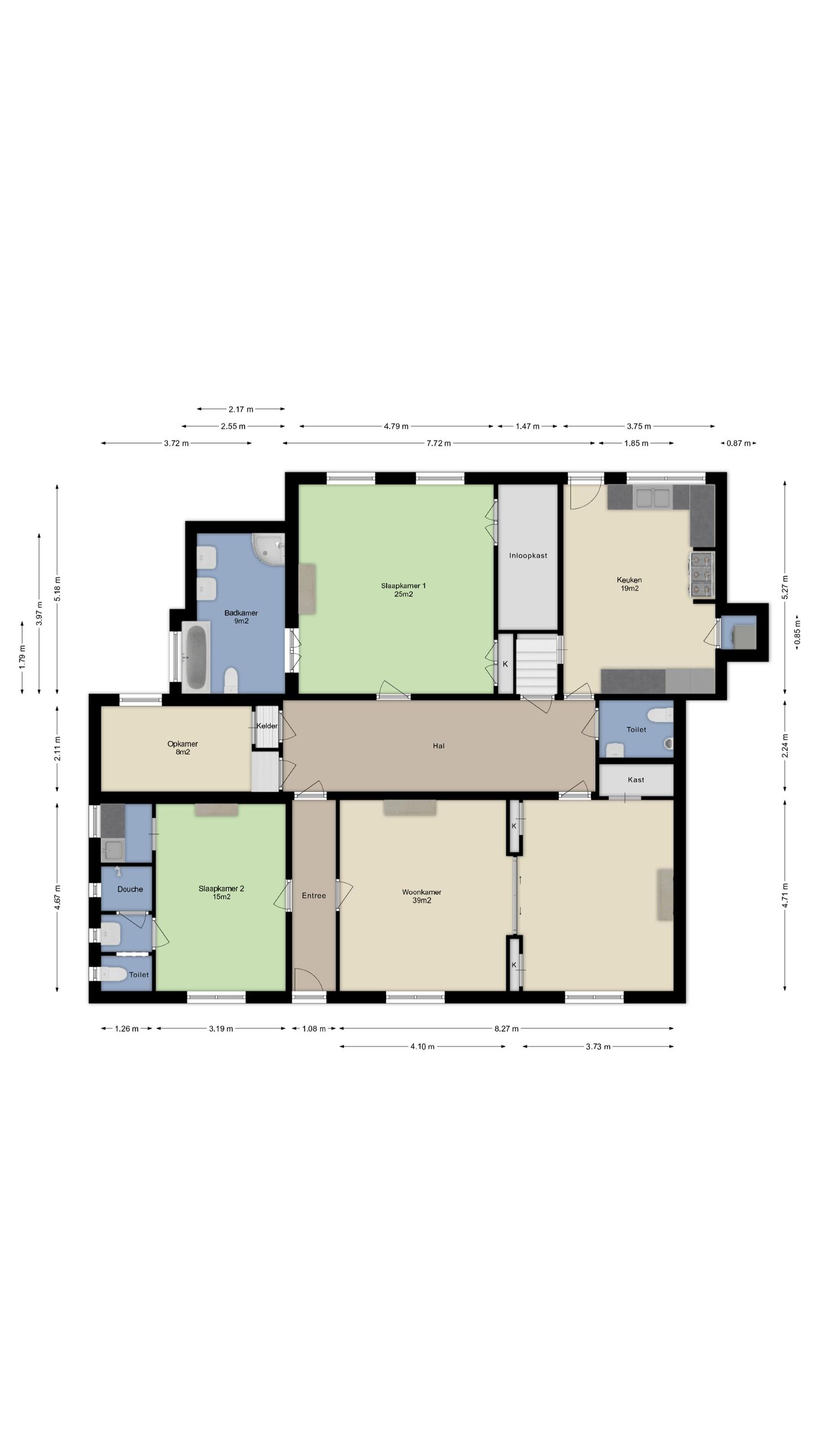 Spacious Monumental Townhouse in the Heart of Oosterhout Center — 80