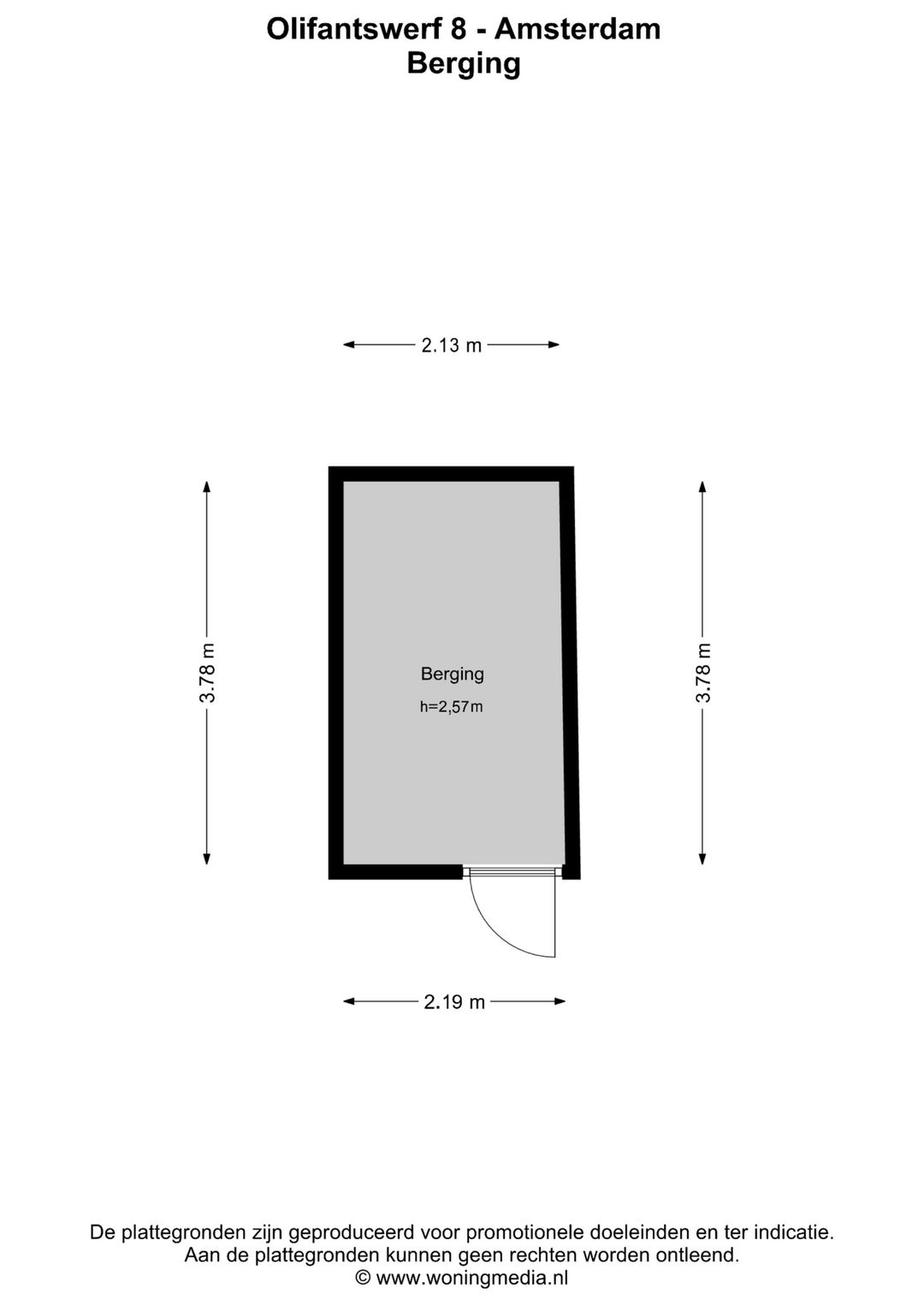 Ground floor apartment with sunny front garden in Amsterdam center — 17