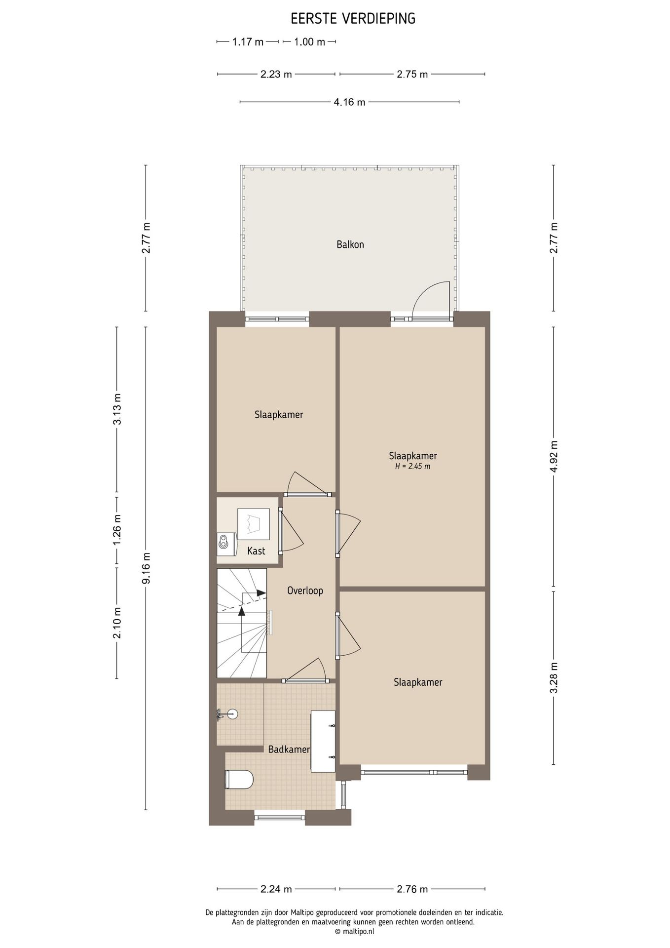 Surprisingly spacious extended family home with garden and two terraces — 44
