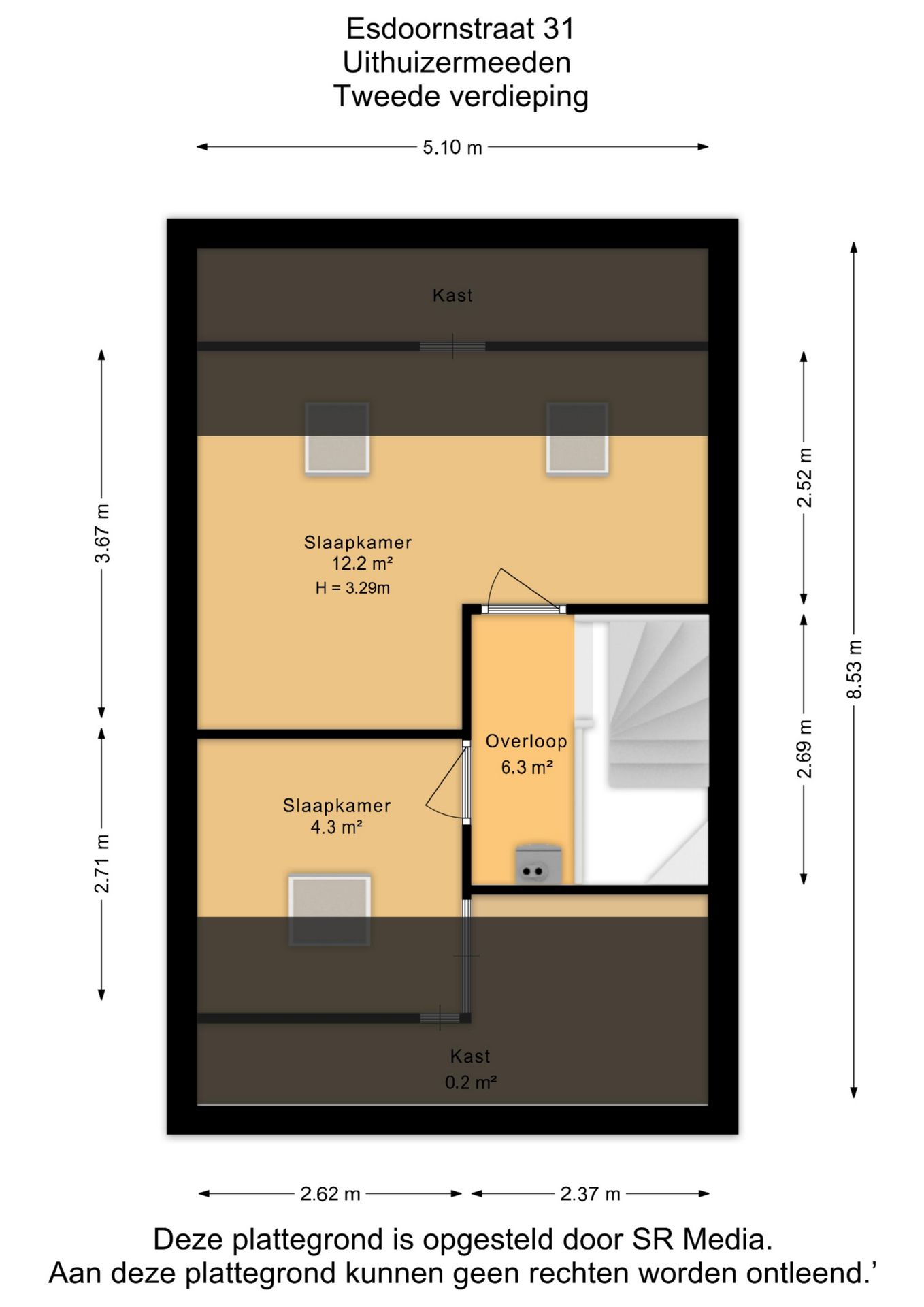 Spacious Semi-Detached Home with Five Bedrooms and Garden in Uithuizermeeden — 72