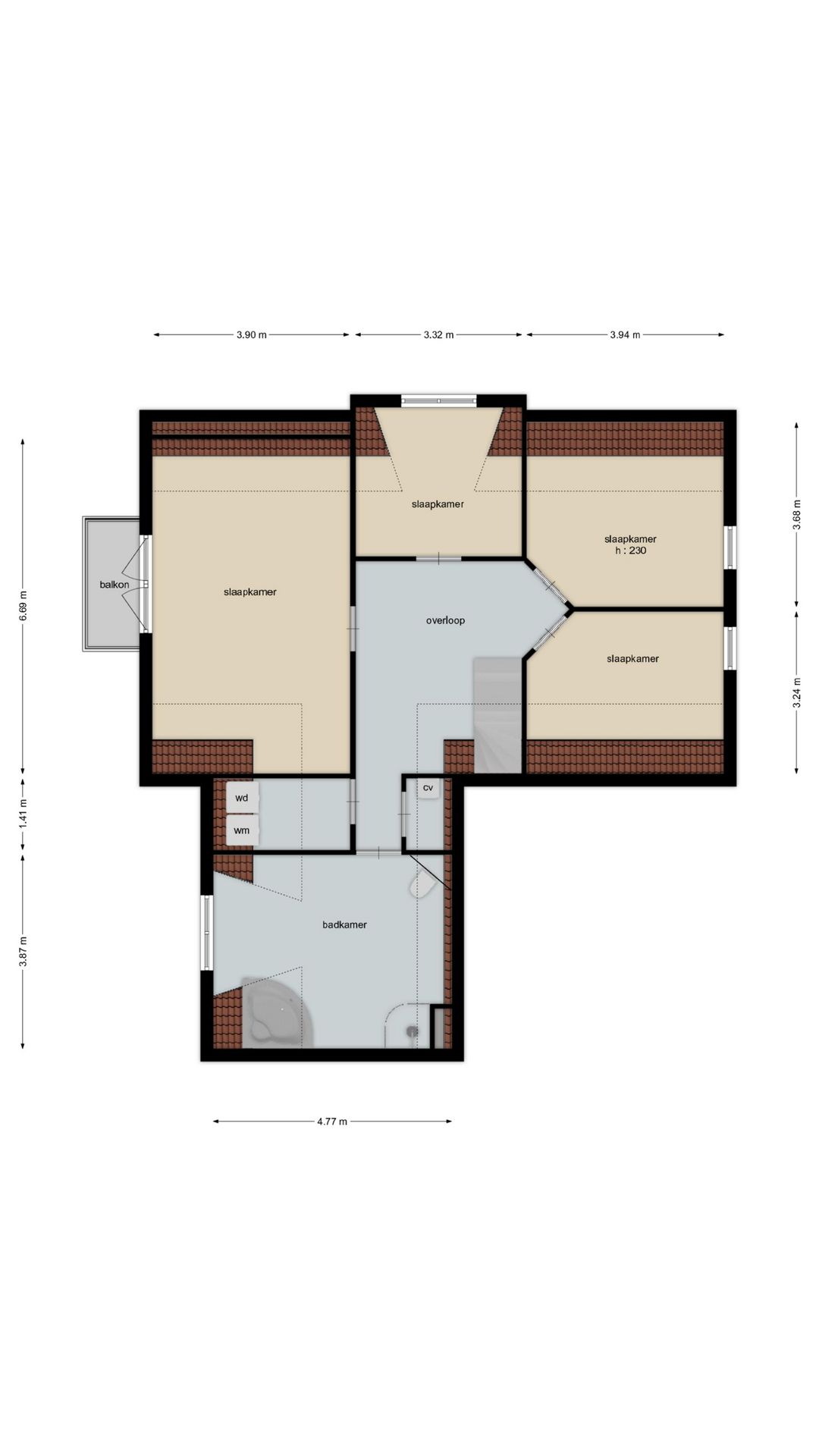 Detached Villa with Swimming Pool and Double Garage in Bergen op Zoom — 52