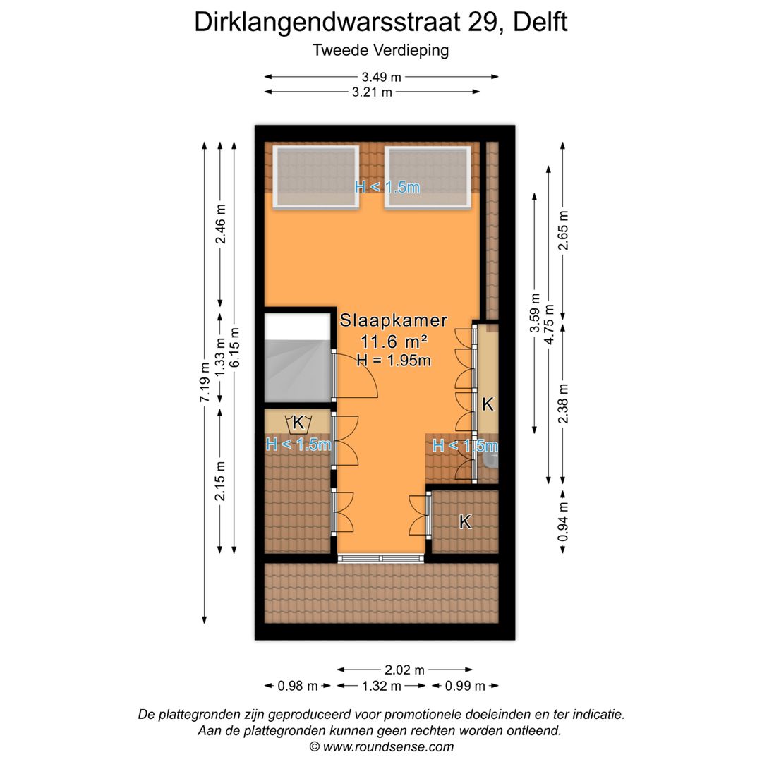 Foto 52 van Dirklangendwarsstraat 29