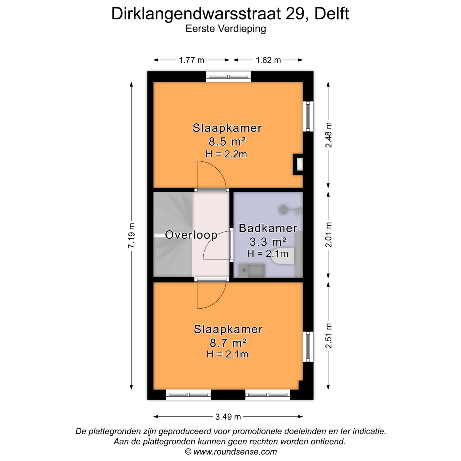 Foto 51 van Dirklangendwarsstraat 29