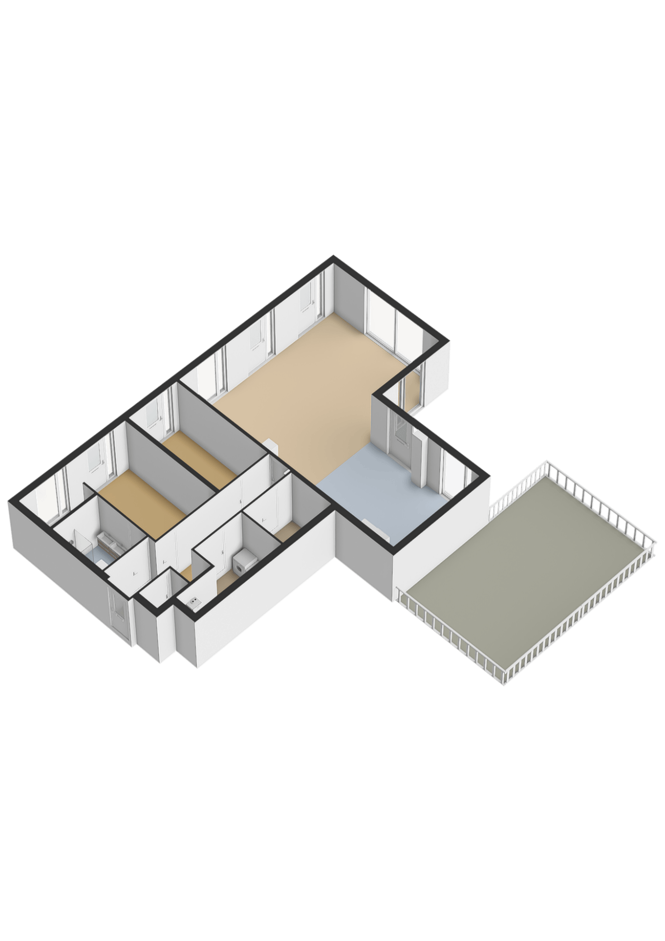 Exclusive City Apartment with Panoramic Views and Spacious Rooftop Terrace — 40