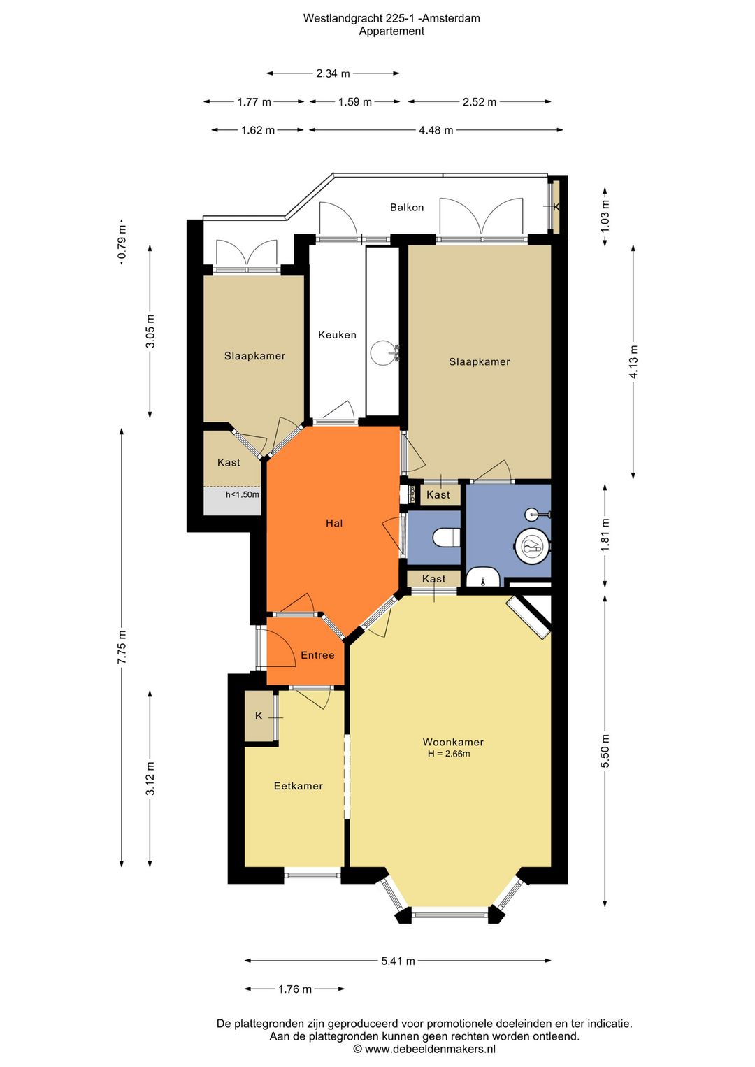 Renovatable Apartment with Water View in Hoofddorppleinbuurt — 31