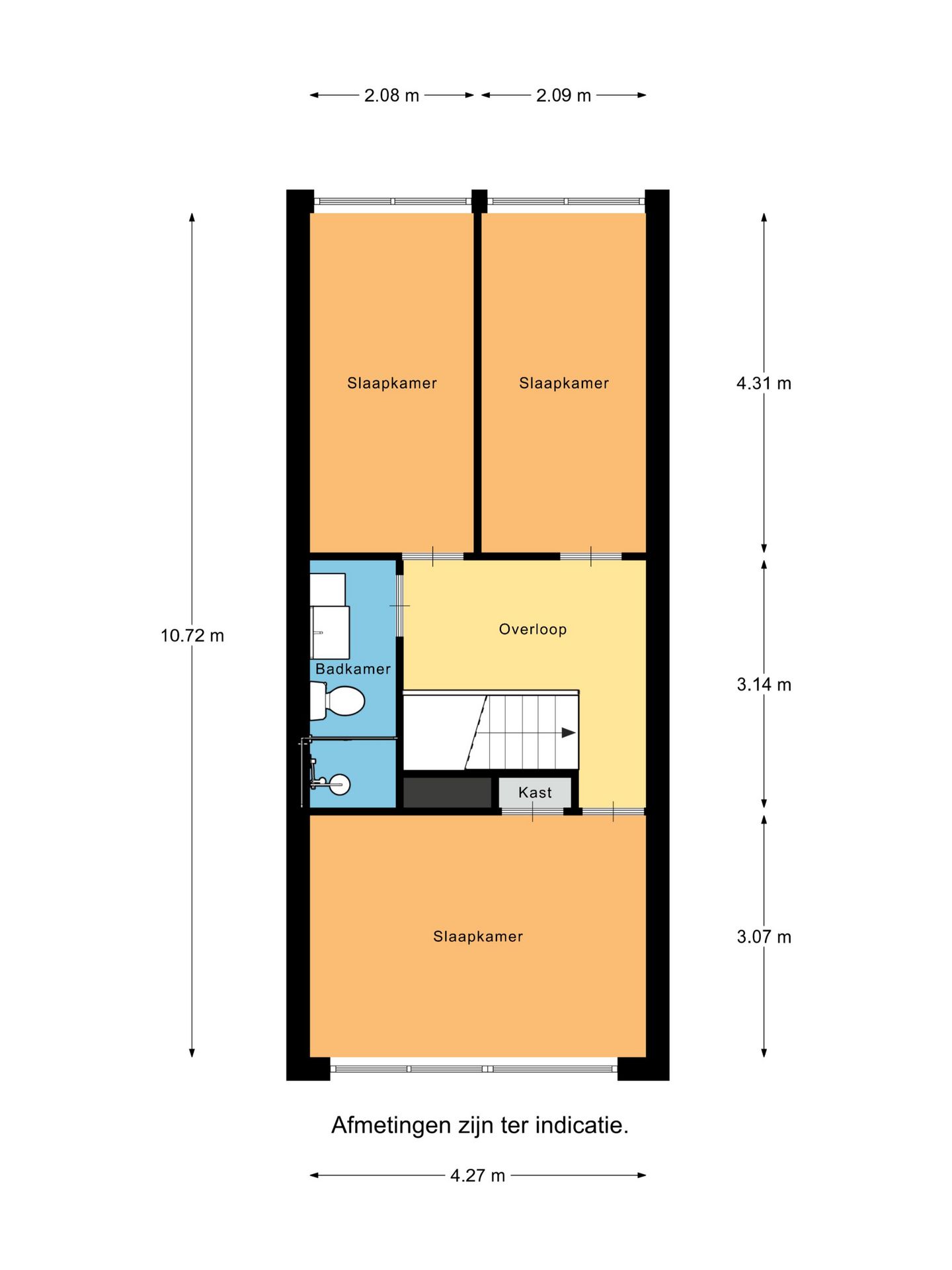 Spacious Maisonnette with Sunny Balcony in Katwijk — 34