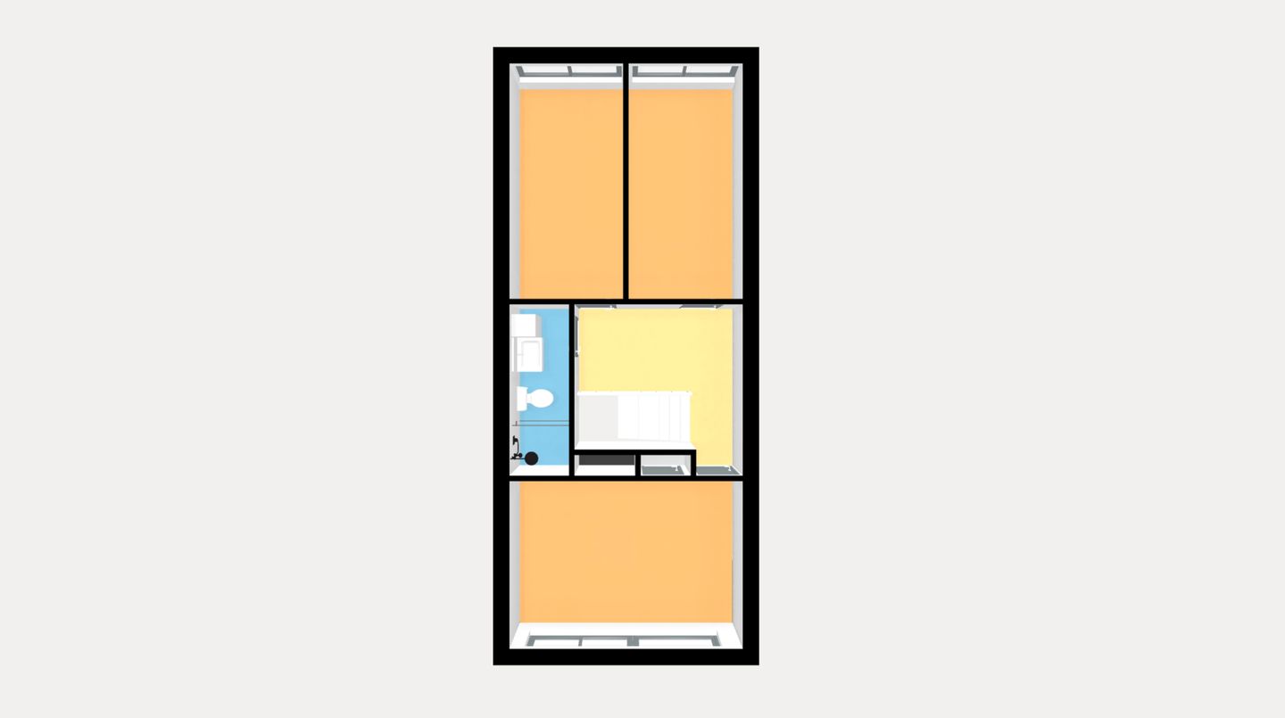 Spacious Maisonnette with Sunny Balcony in Katwijk — 35