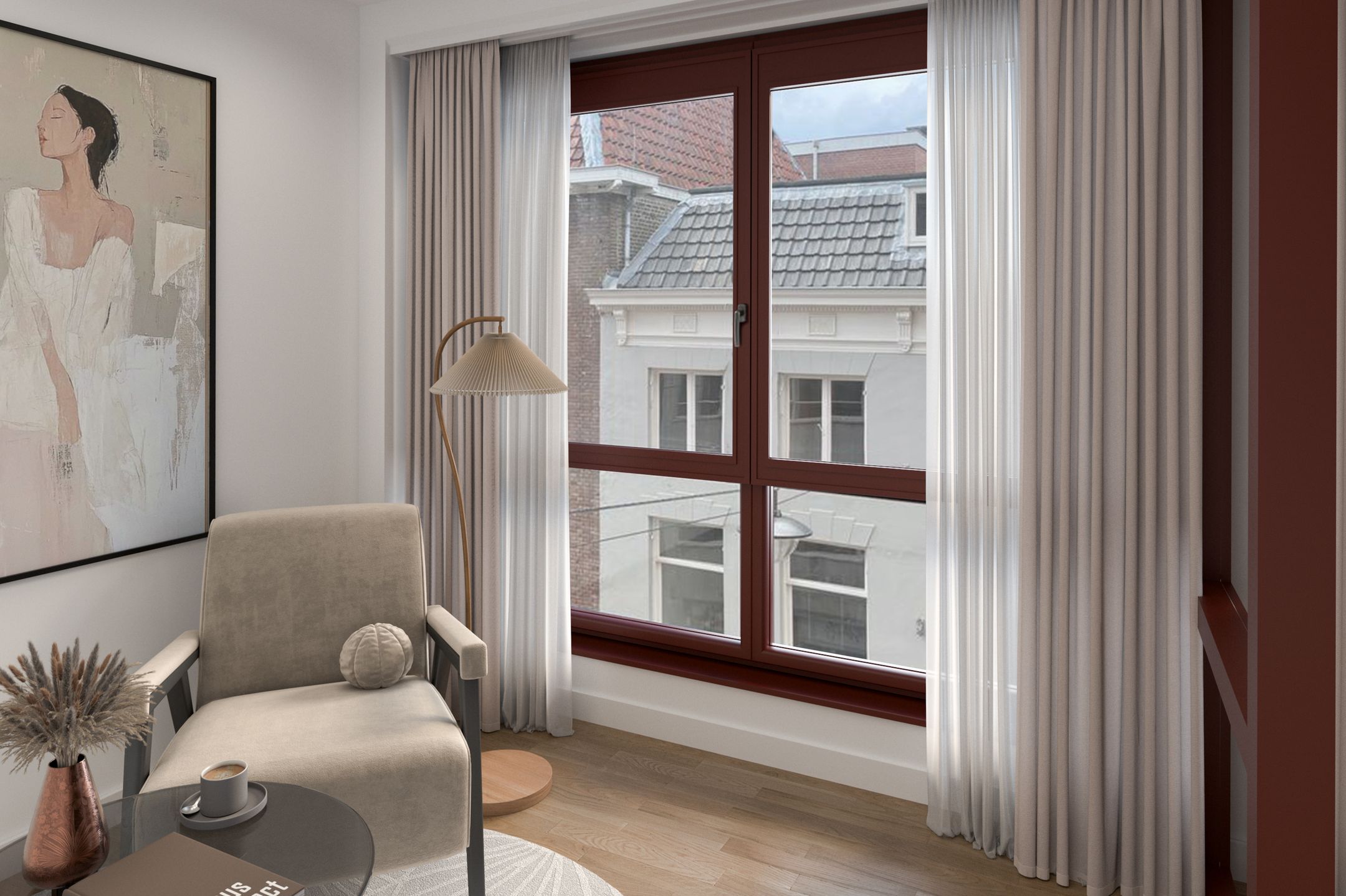 Luxury Loft Apartment with Panoramic City Views in Arnhem Center — 18