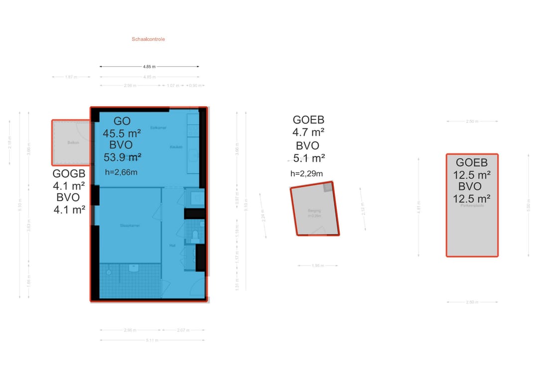 Stylish corner apartment with private parking in Amsterdam North — 28