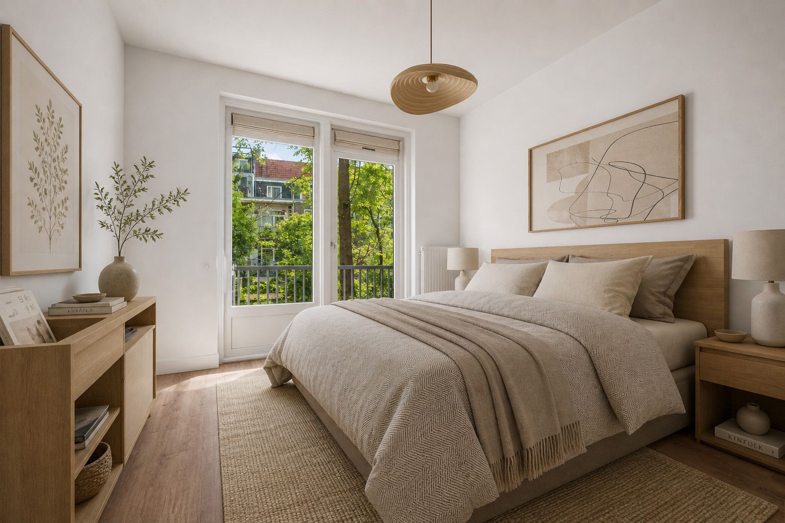 Light Renovated Apartment with South-Facing Balcony and 3-Room Potential — 21