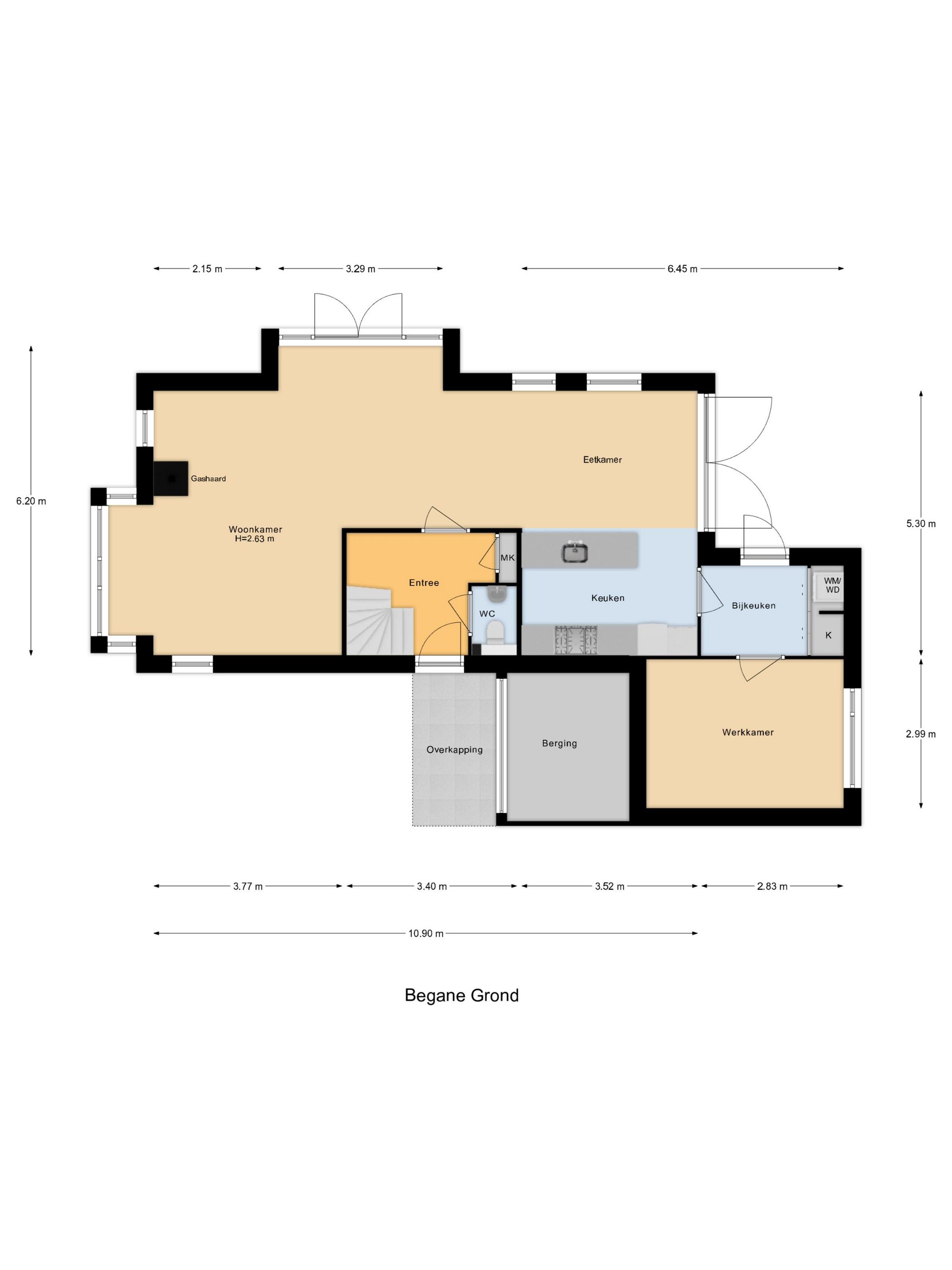 Modern detached family home with garden and veranda in Osseveld-Oost — 36