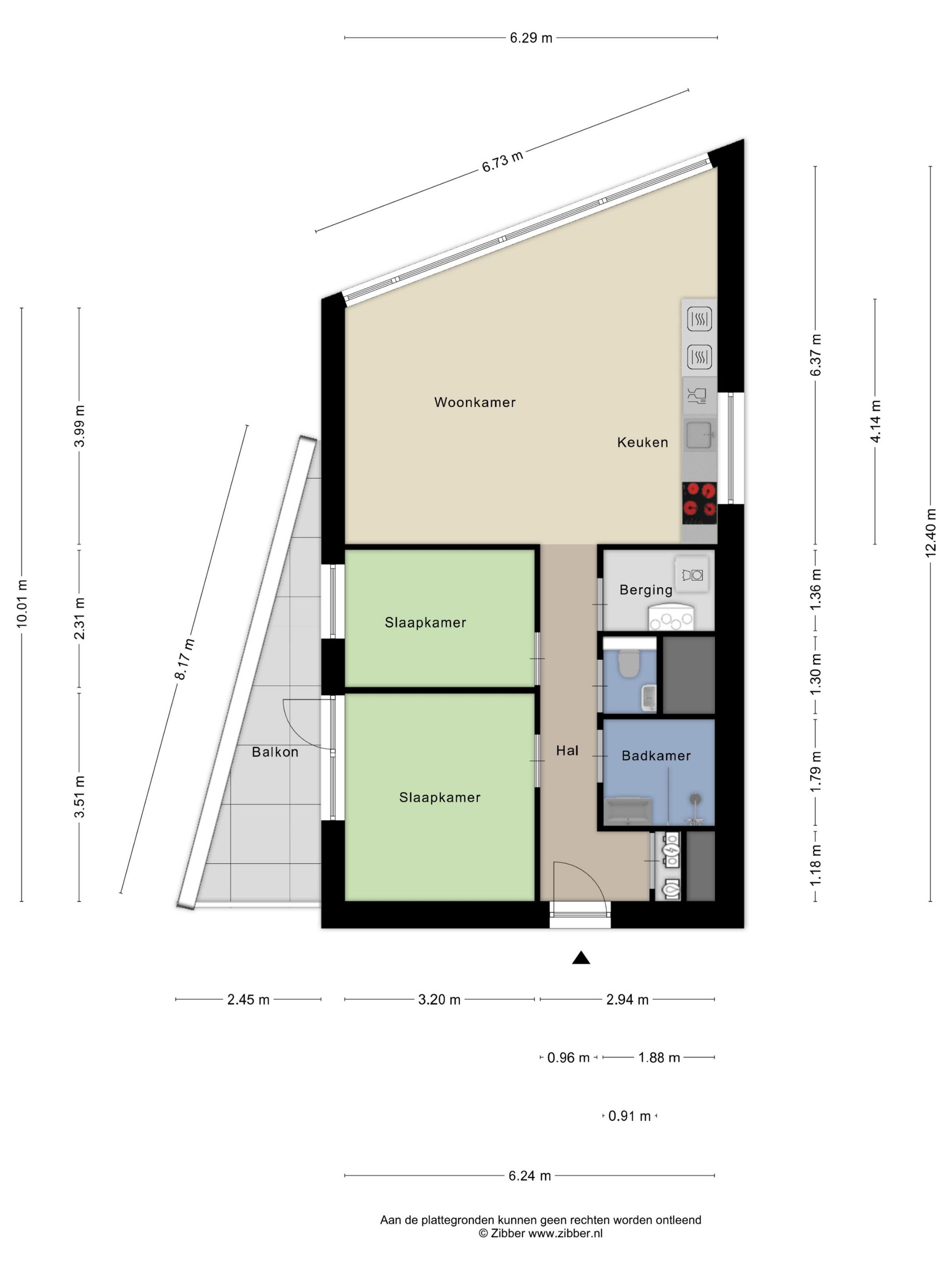 Renovated Apartment with South-Facing Balcony and Panoramic Views in Rotterdam Centre — 27