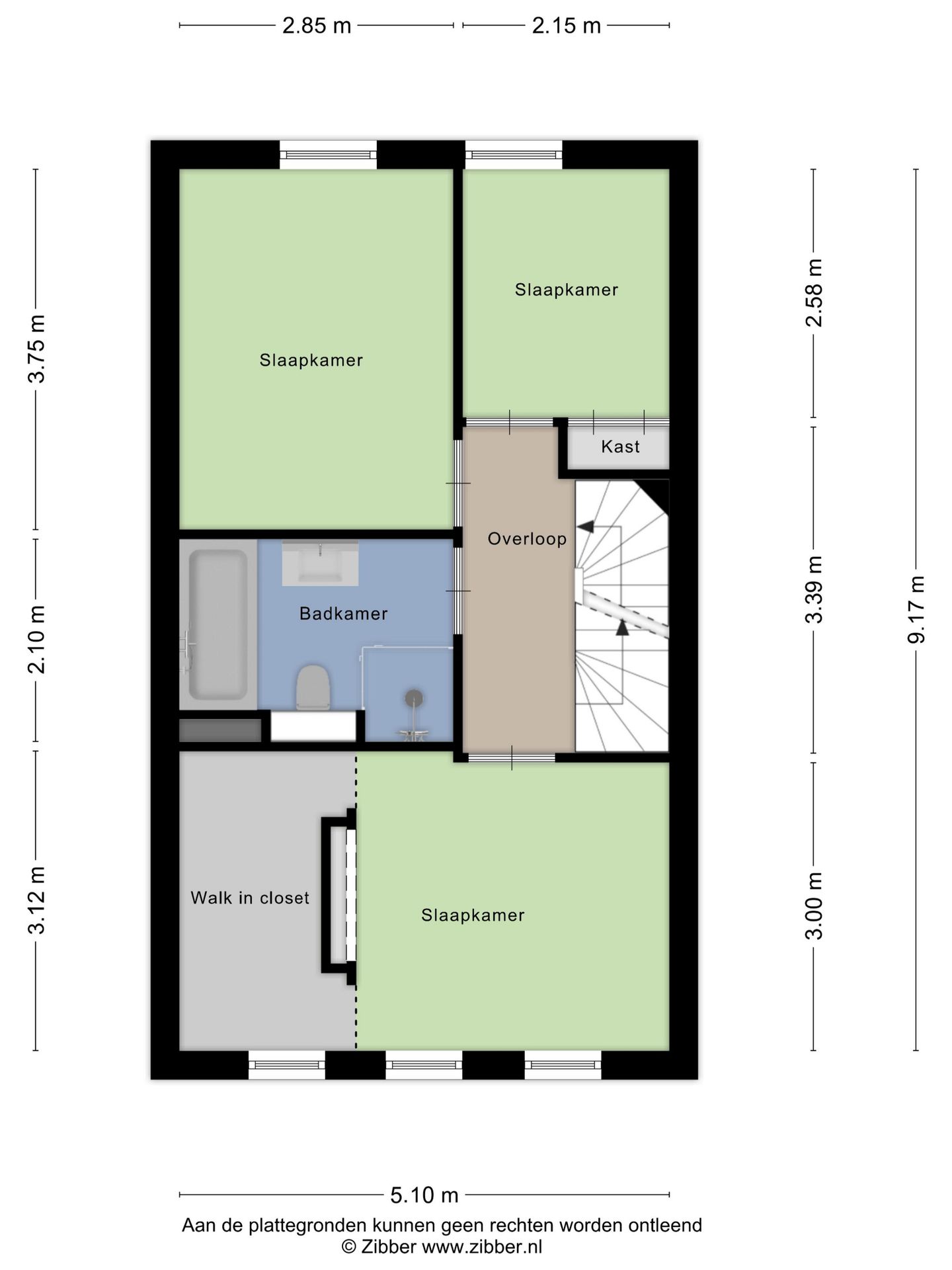 Spacious Waterfront Townhouse with Private Mooring in Leimuiden — 80