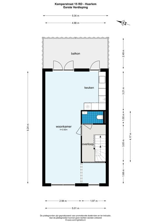 Foto 37 van Kamperstraat 15-A