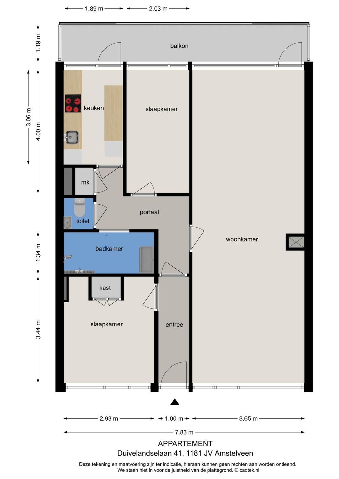 Spacious Apartment with Park View in Elsrijk — 17