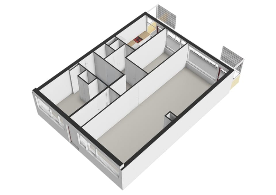 Spacious Apartment with Park View in Elsrijk — 18