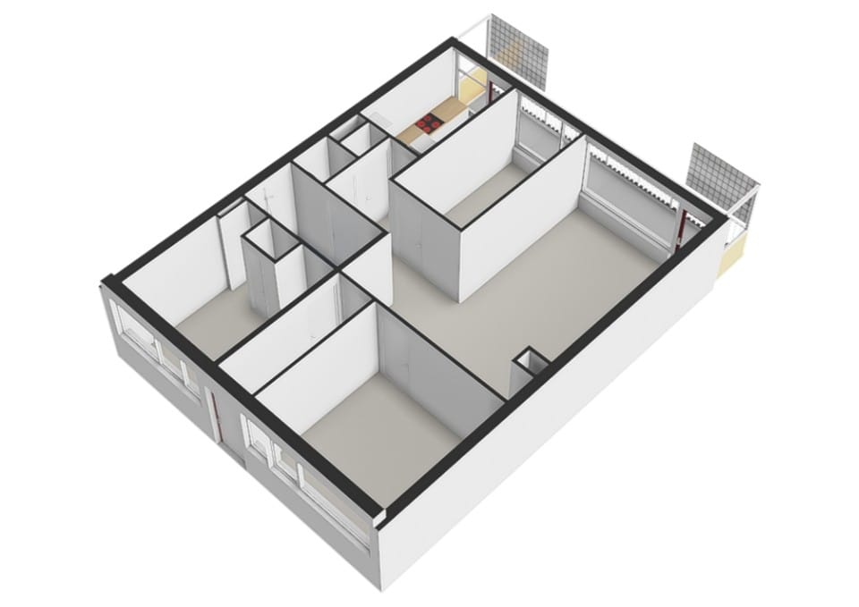 Spacious Apartment with Park View in Elsrijk — 20