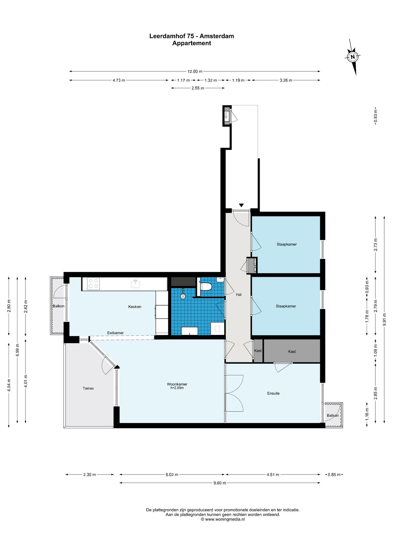 Fully Renovated Apartment with Private Parking in Green Amsterdam Location — 33