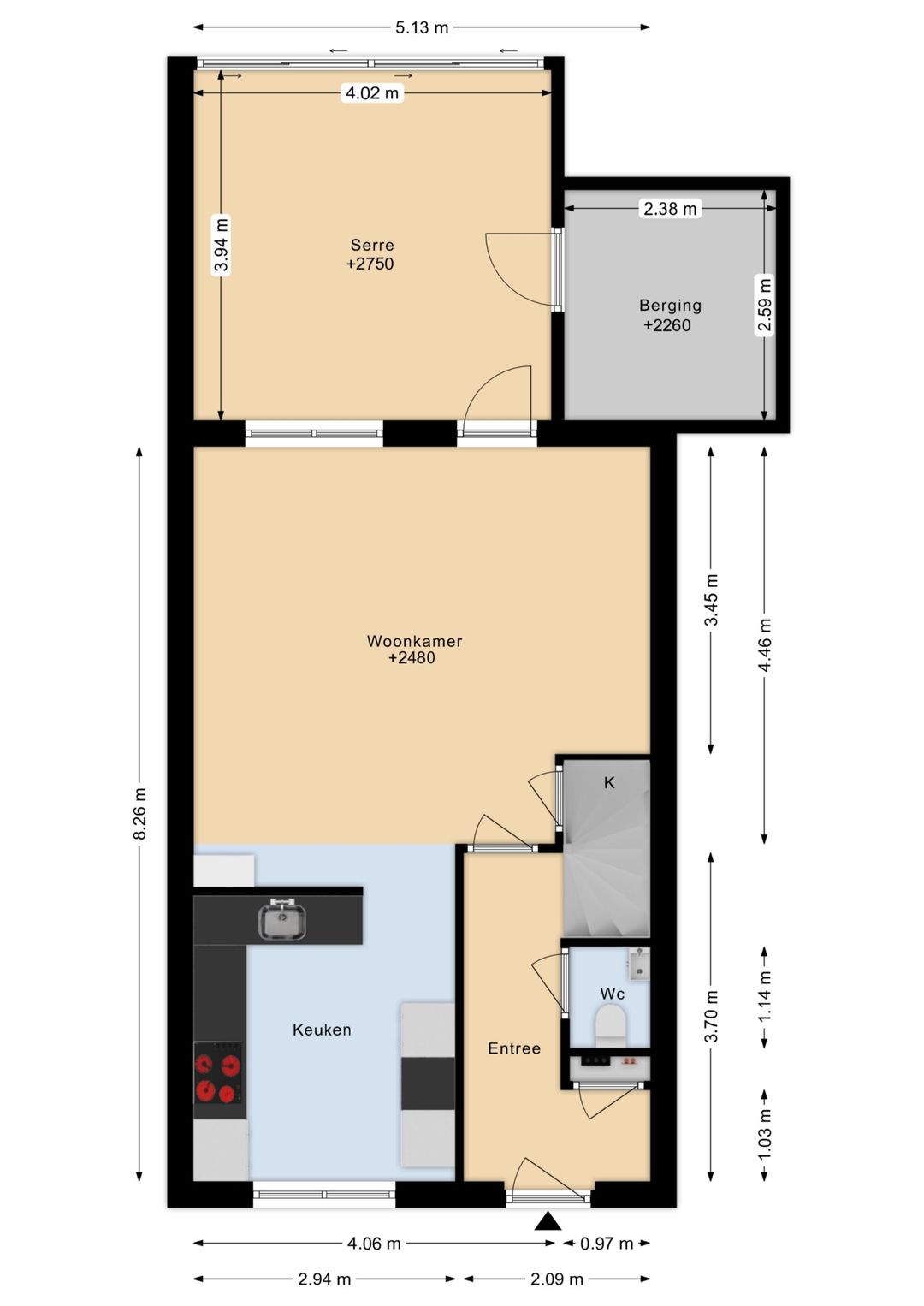 Move-in Ready Terraced Home with Sunroom and South-Facing Garden in Sliedrecht — 32