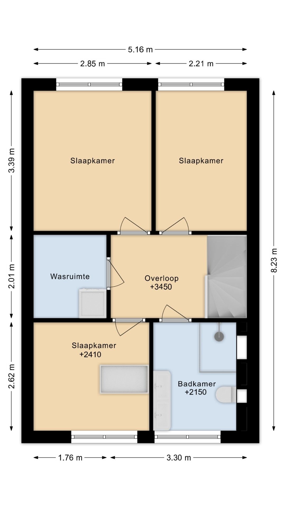 Move-in Ready Terraced Home with Sunroom and South-Facing Garden in Sliedrecht — 33