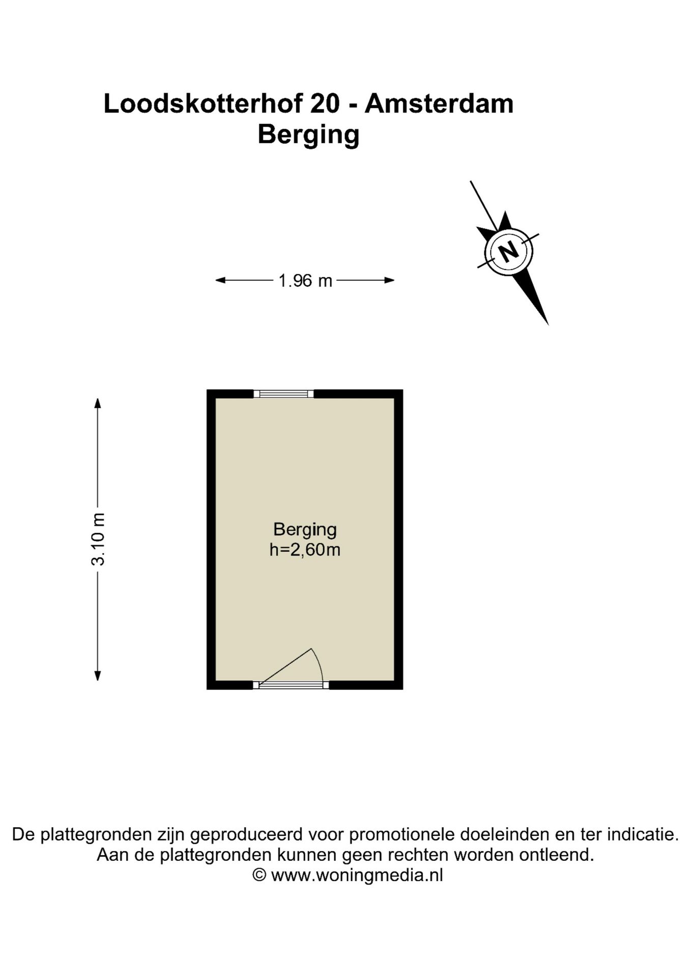 Spacious 4-room apartment with south-facing balcony in quiet Amsterdam-Noord — 29