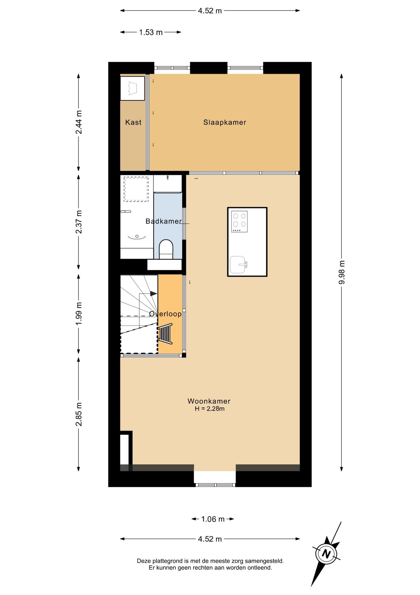 Renovated Fourth-Floor Apartment with Rooftop Terrace in De Pijp — 39