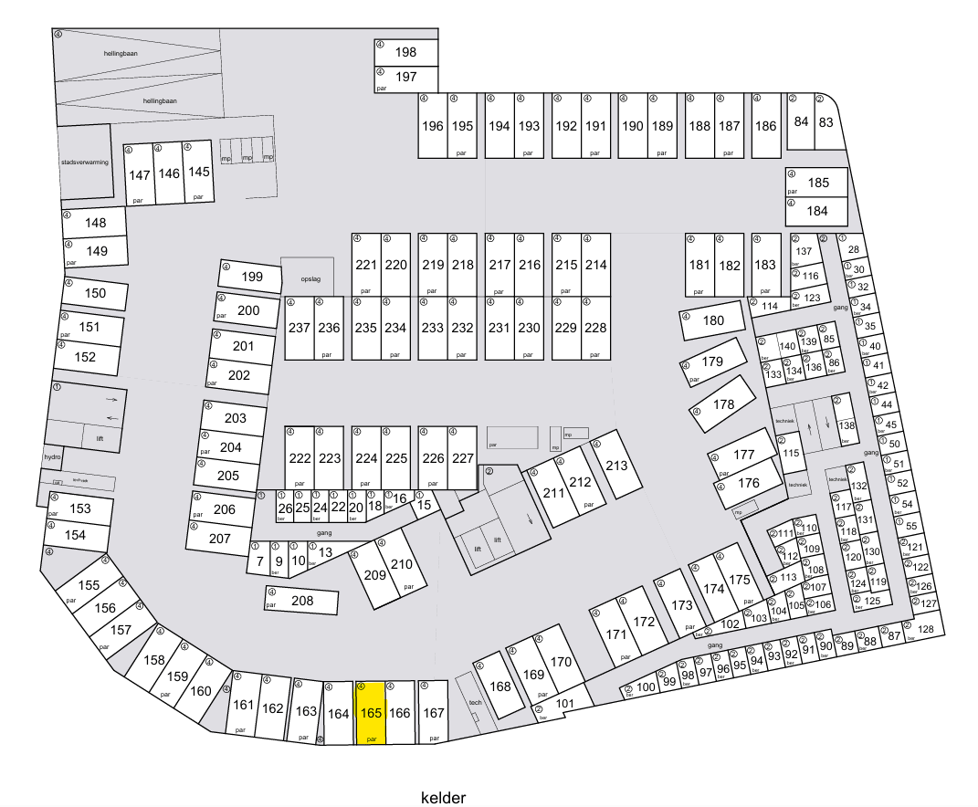Foto 4 van Parkeerplaats Kwakelkade