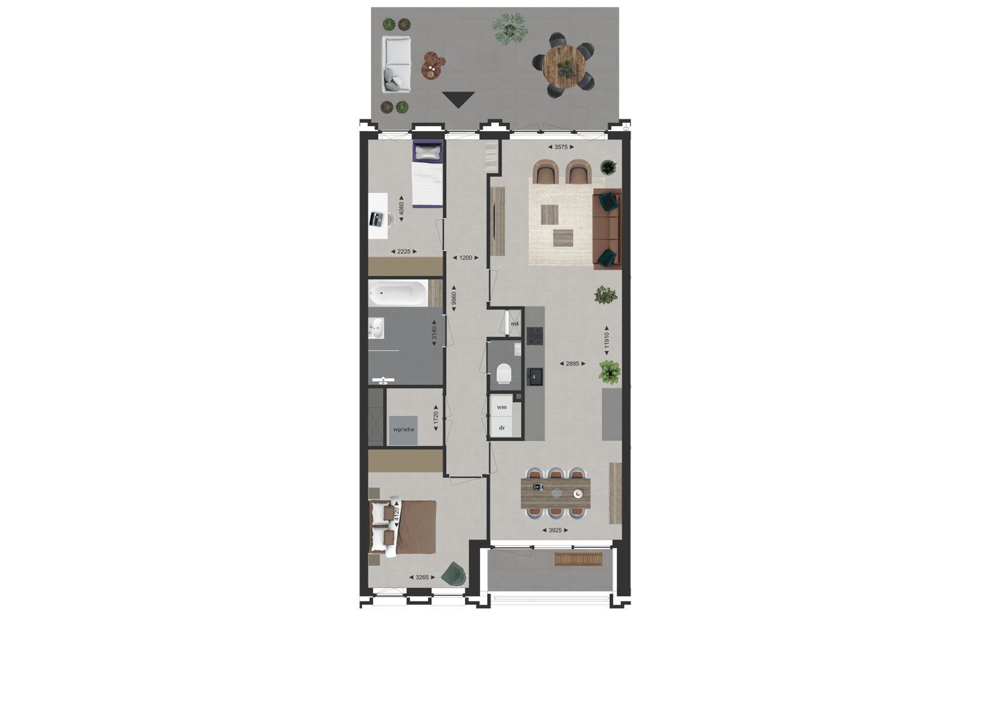 Foto 1 van Appartement (Bouwnr. A7)