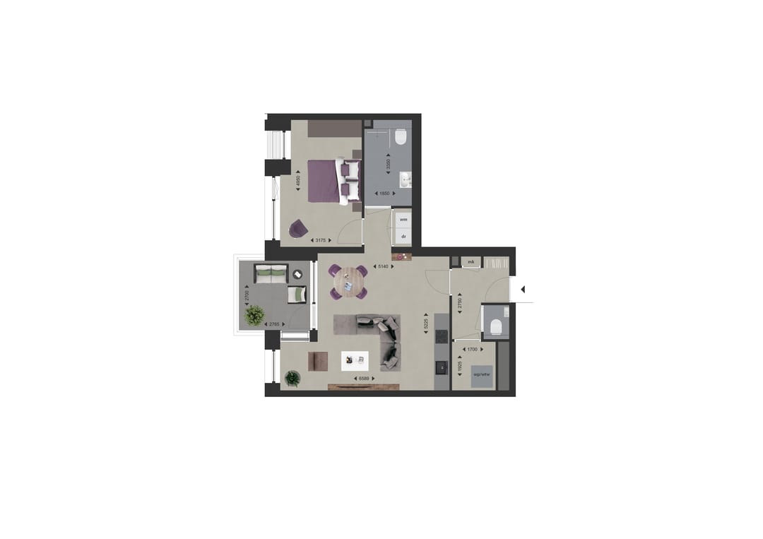 Foto 1 van Appartement (Bouwnr. E4)