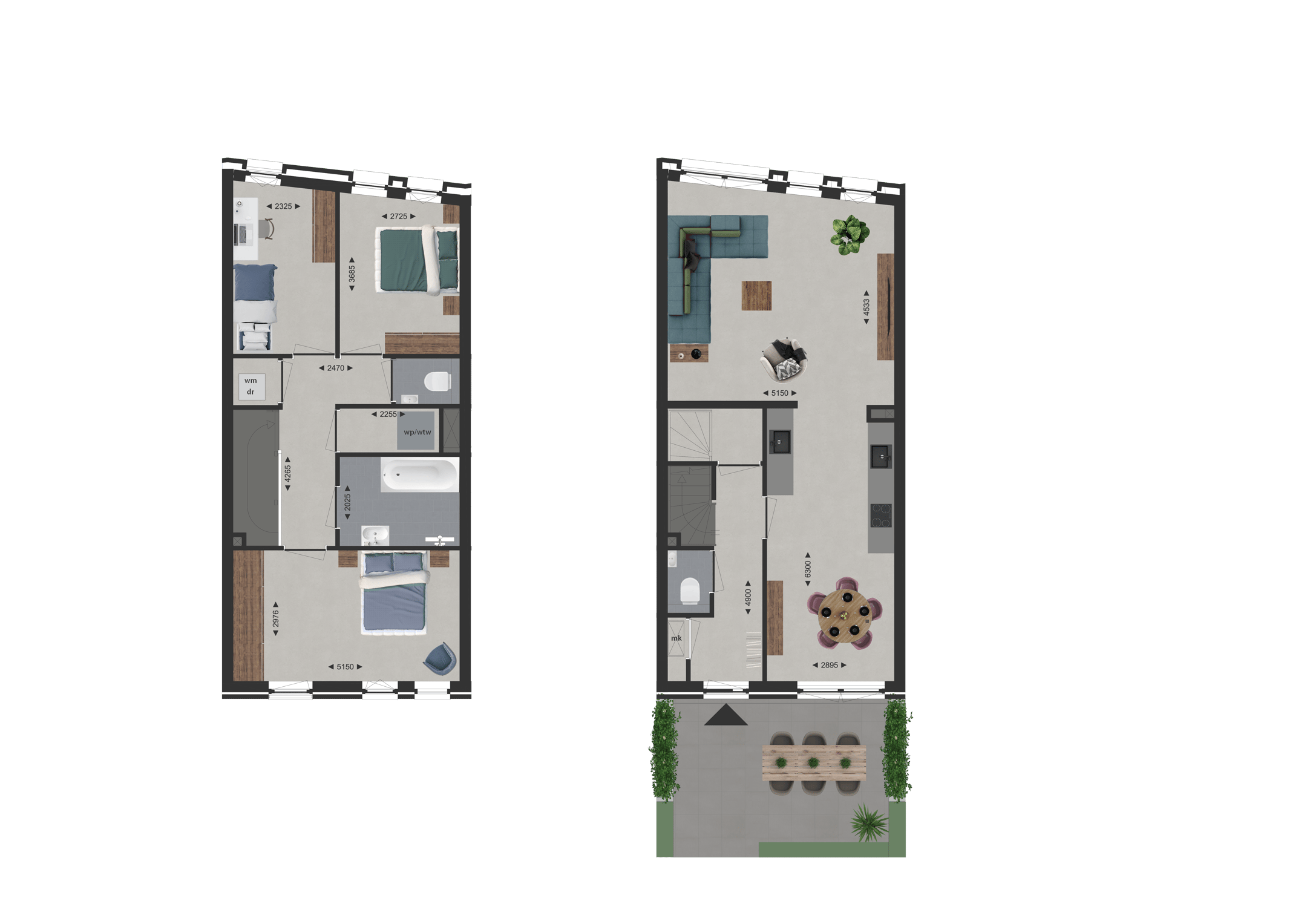 Maisonnette II (Bouwnr. C7)  false